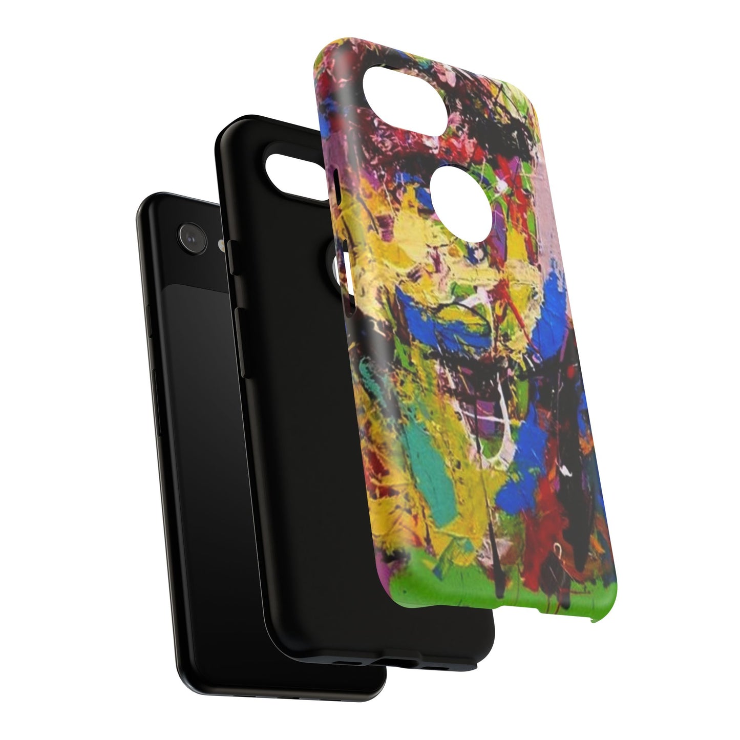Vibrant Abstract Phone Case - Tough Cases for Bold Individuals