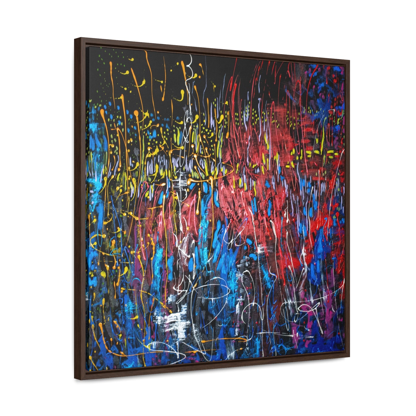 Passion of Life - Framed Canvas Print