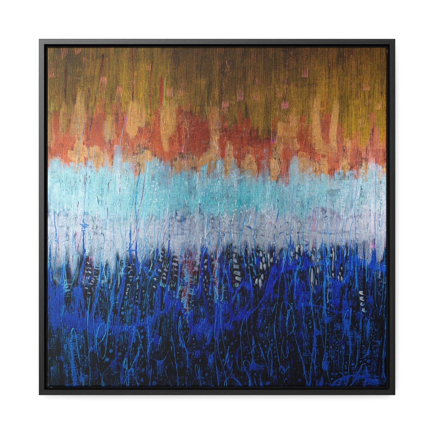Wonders of Fall - Framed Canvas Print