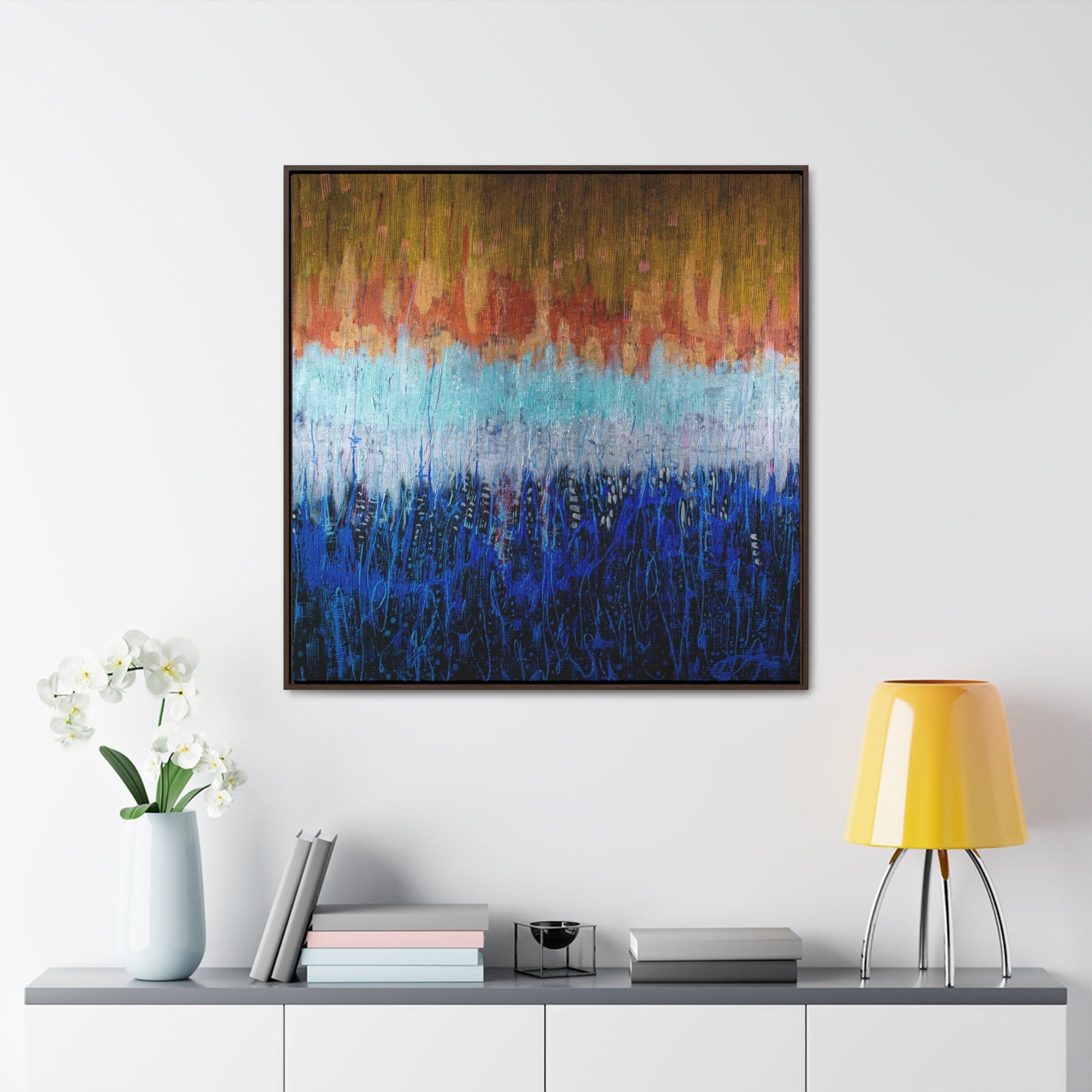 Wonders of Fall - Framed Canvas Print