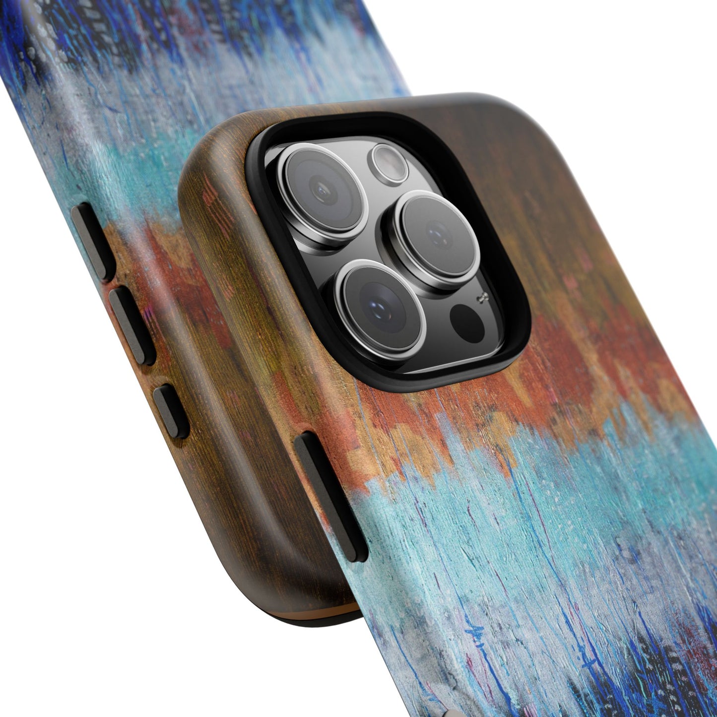 Artistic Tough iPhone Case - Colorful Abstract Design