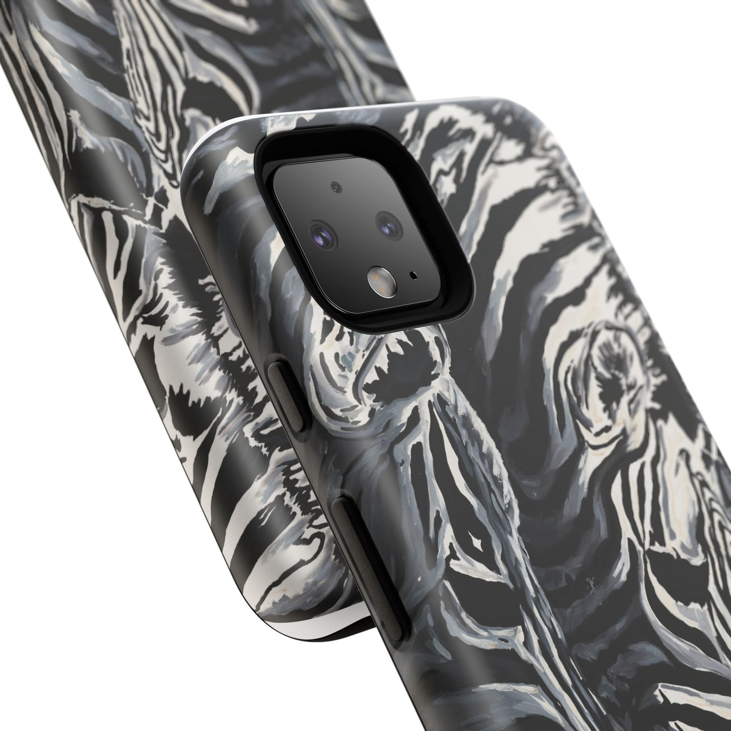 Artistic Zebra Print Phone Case -Tough Cases- Baby Zebras Image