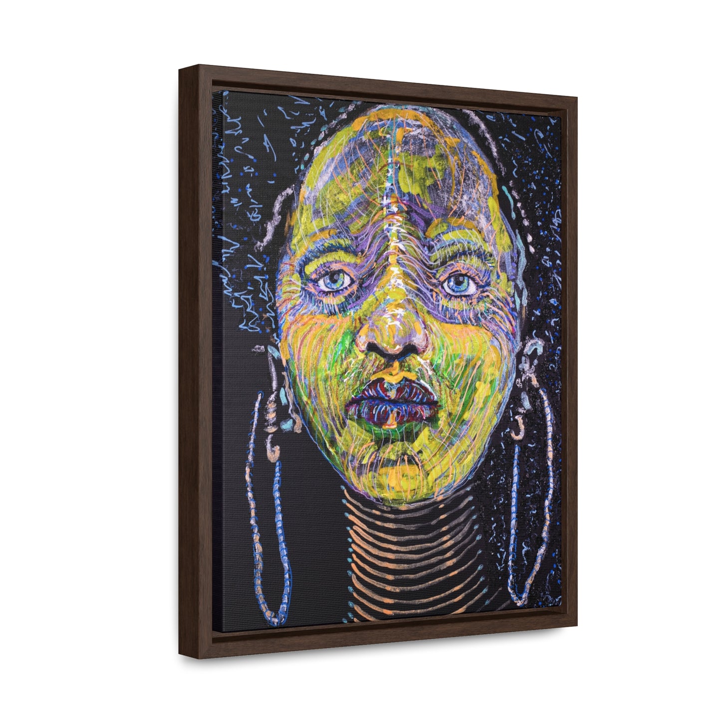 Native Daughter - Framed Canvas Print