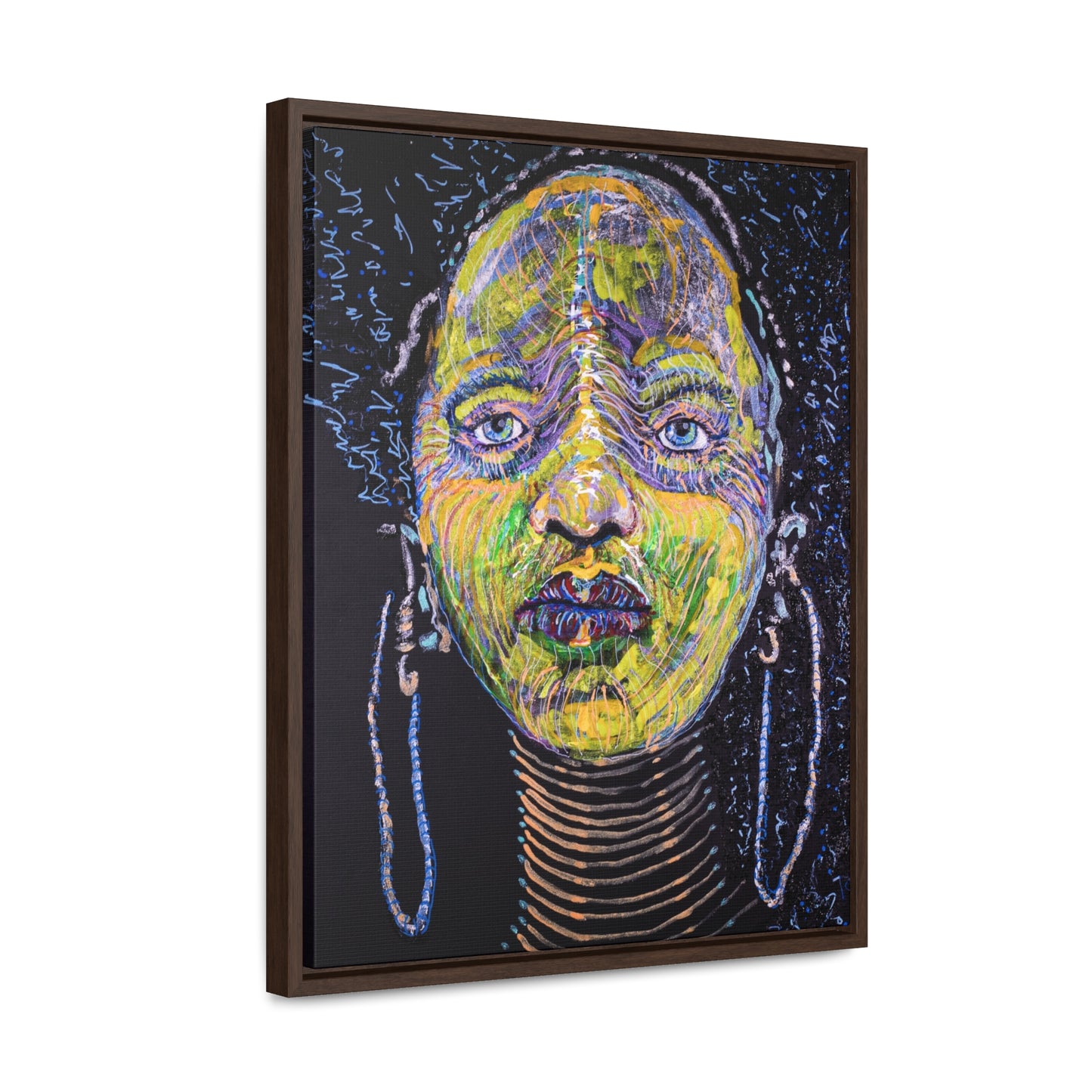 Native Daughter - Framed Canvas Print