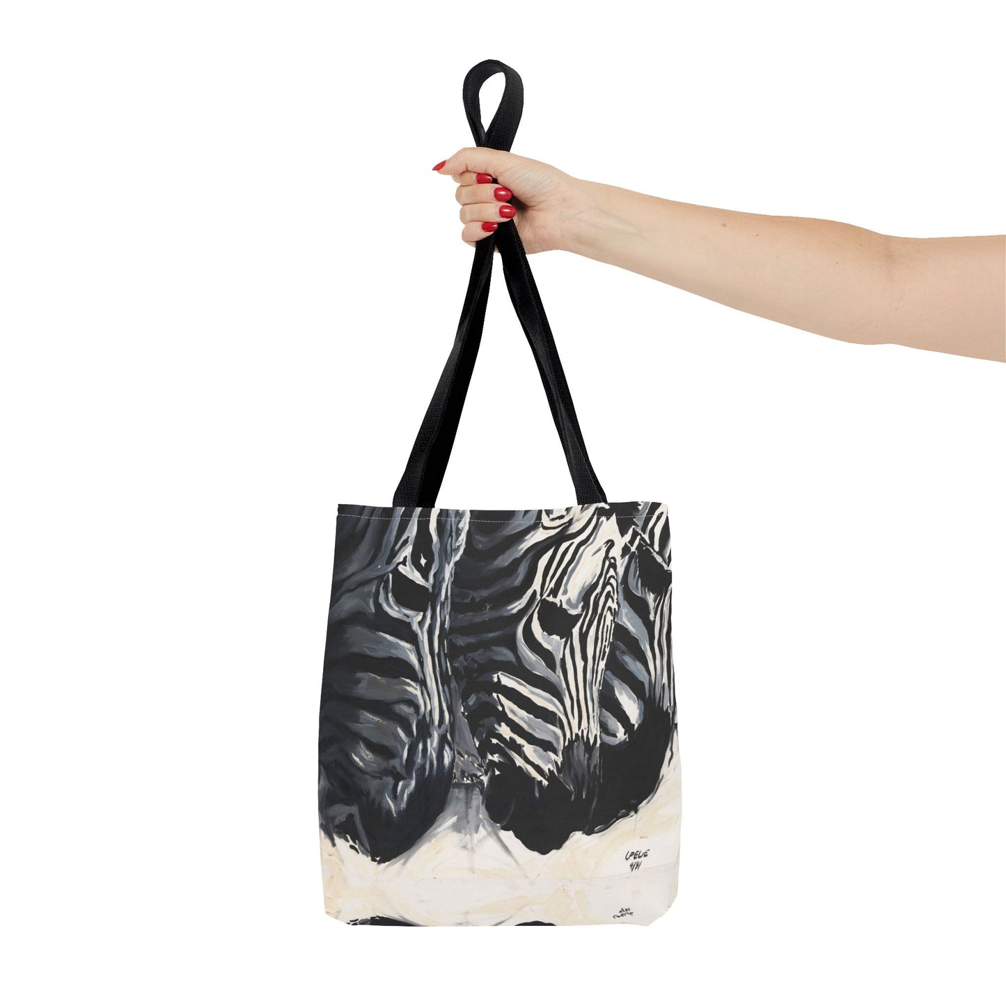 The Baby Zebras Image- Tote Bag