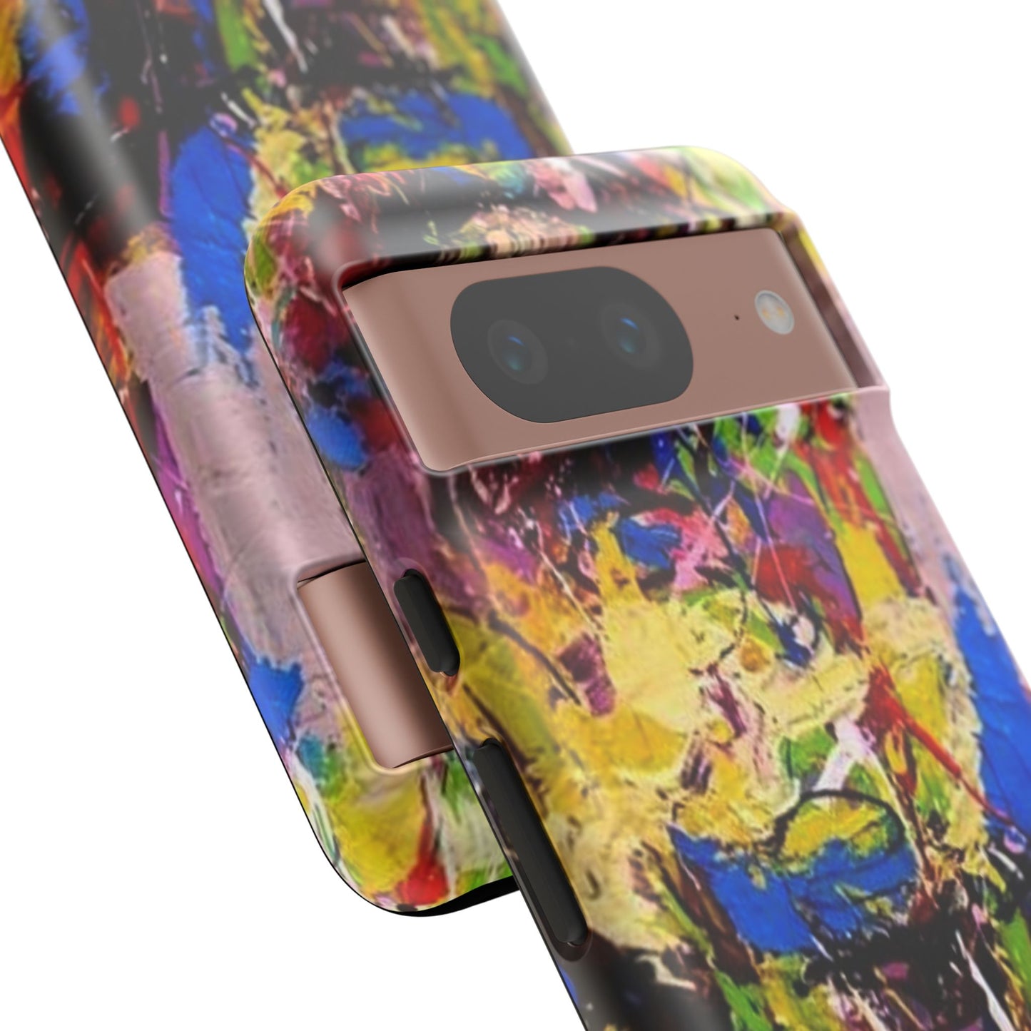 Vibrant Abstract Phone Case - Tough Cases for Bold Individuals