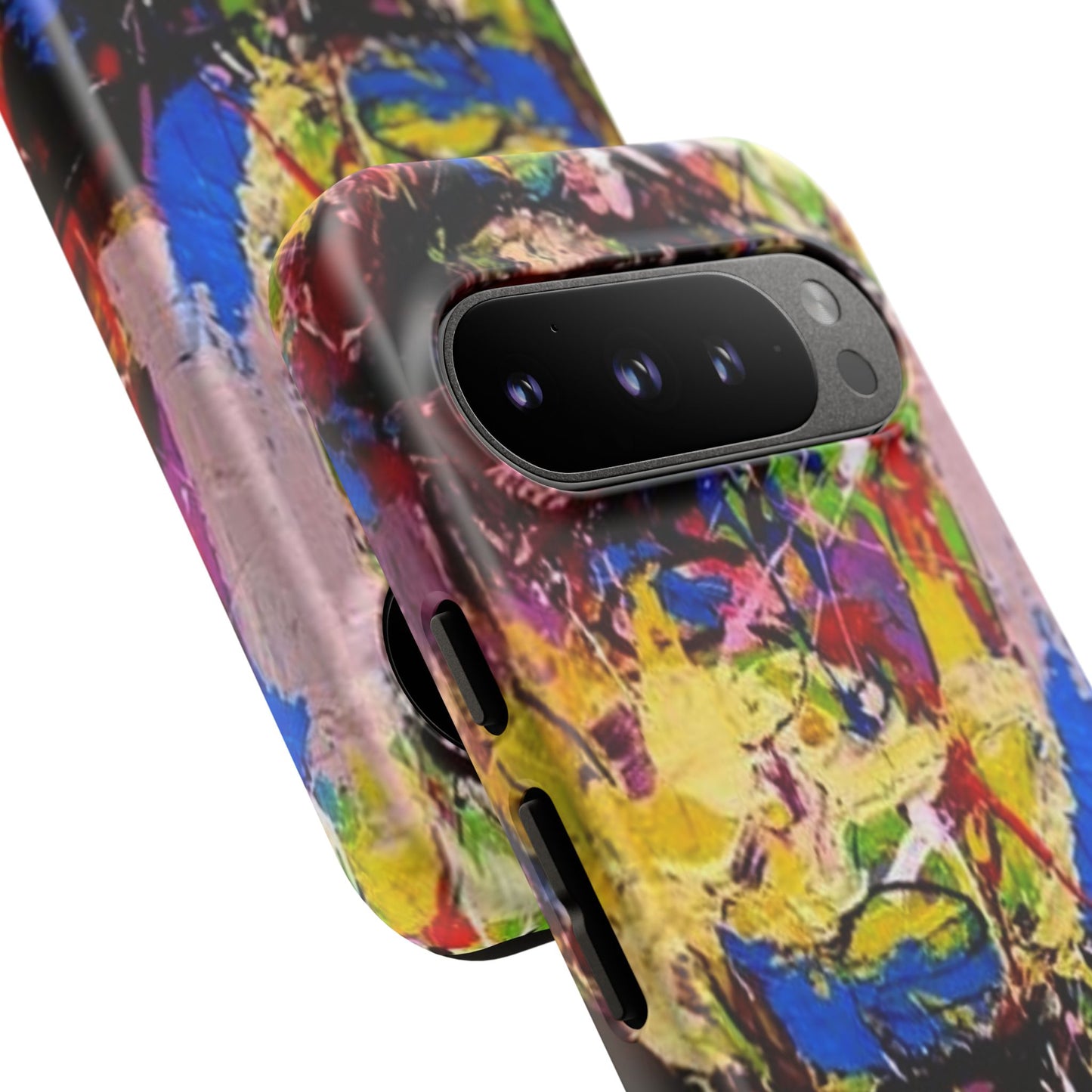 Vibrant Abstract Phone Case - Tough Cases for Bold Individuals