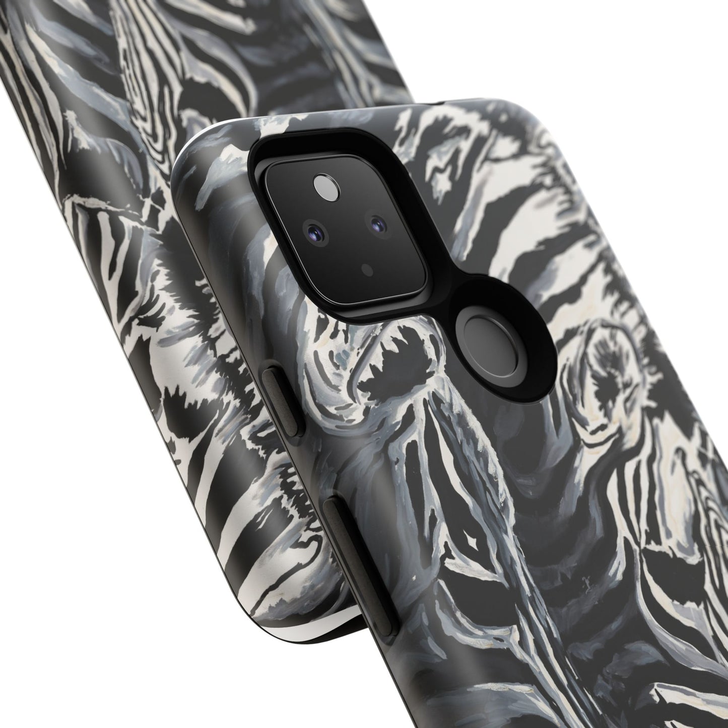 Artistic Zebra Print Phone Case -Tough Cases- Baby Zebras Image