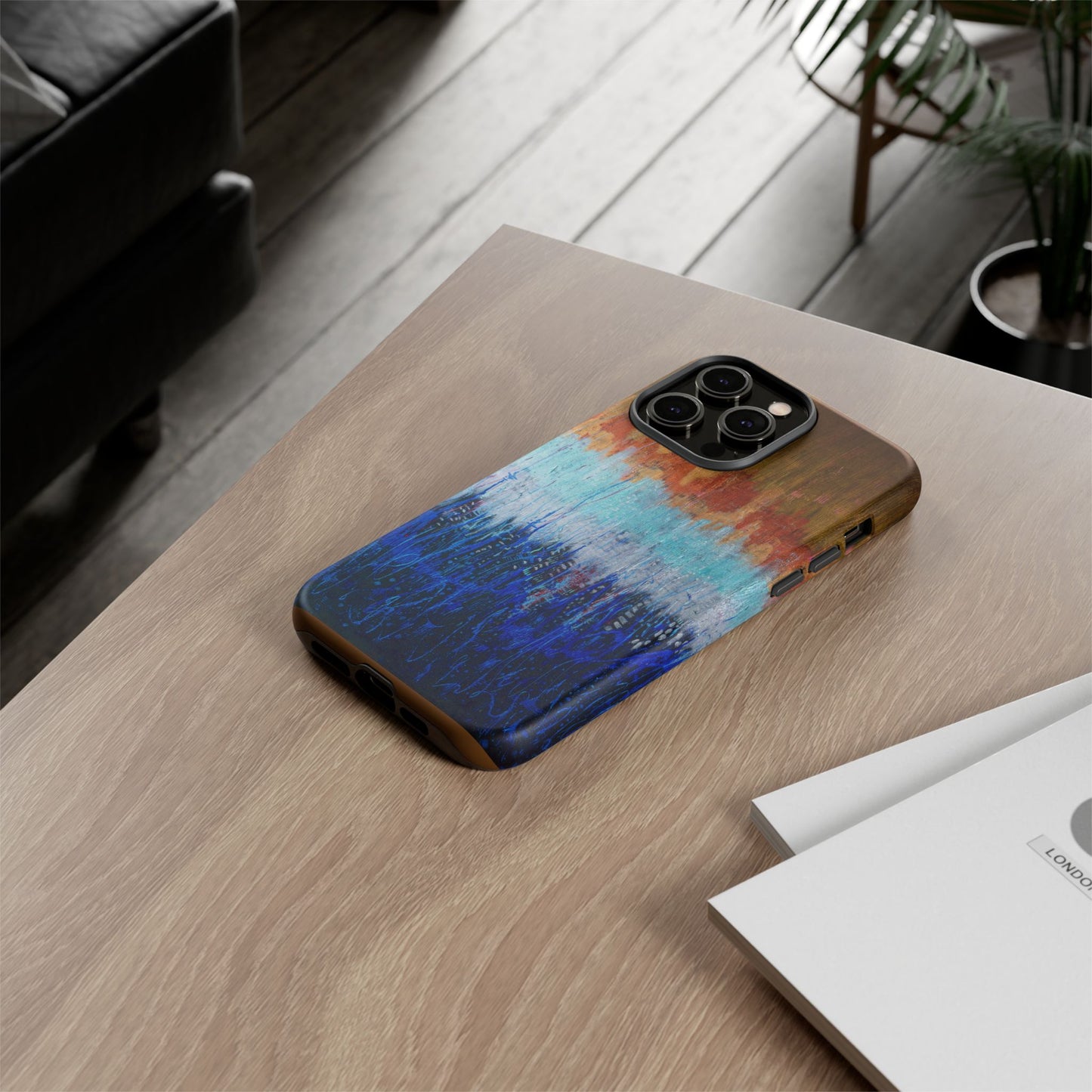 Artistic Tough iPhone Case - Colorful Abstract Design