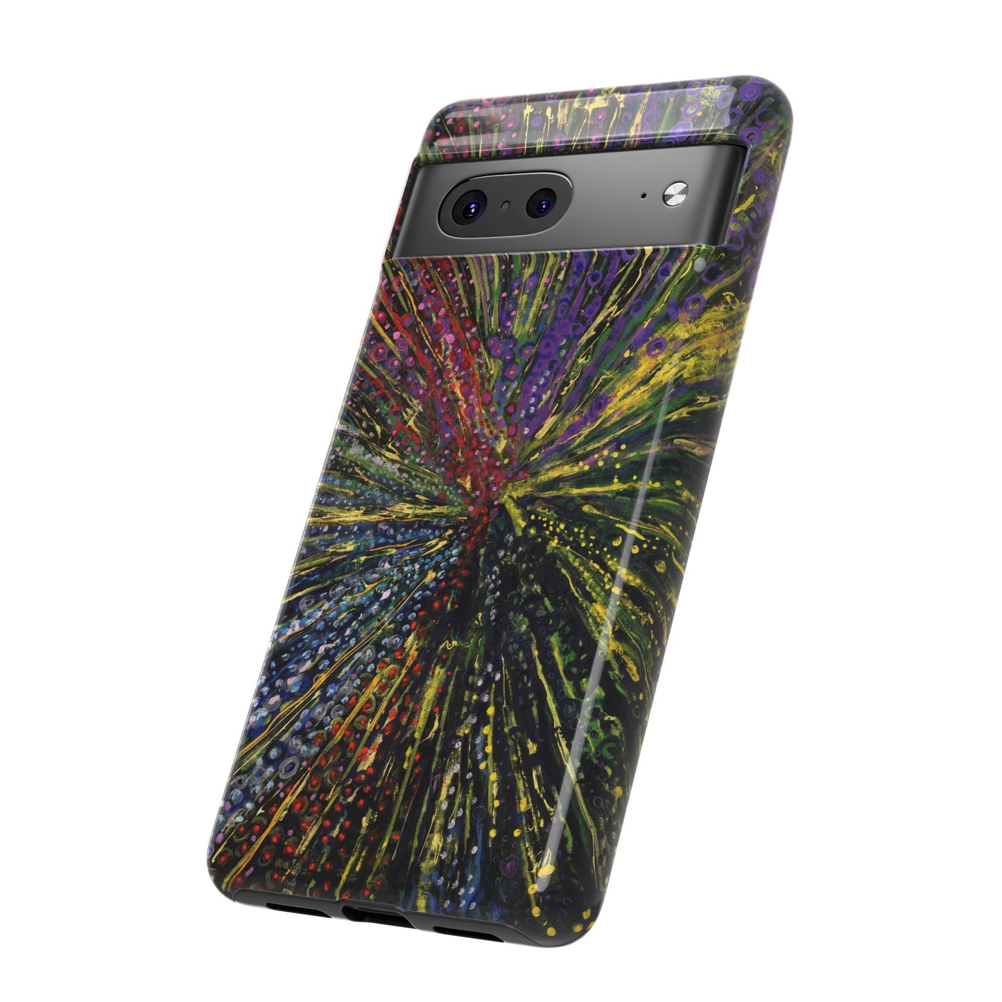 Stylish Abstract Phone Case for Trendsetters - The Last Dance Image