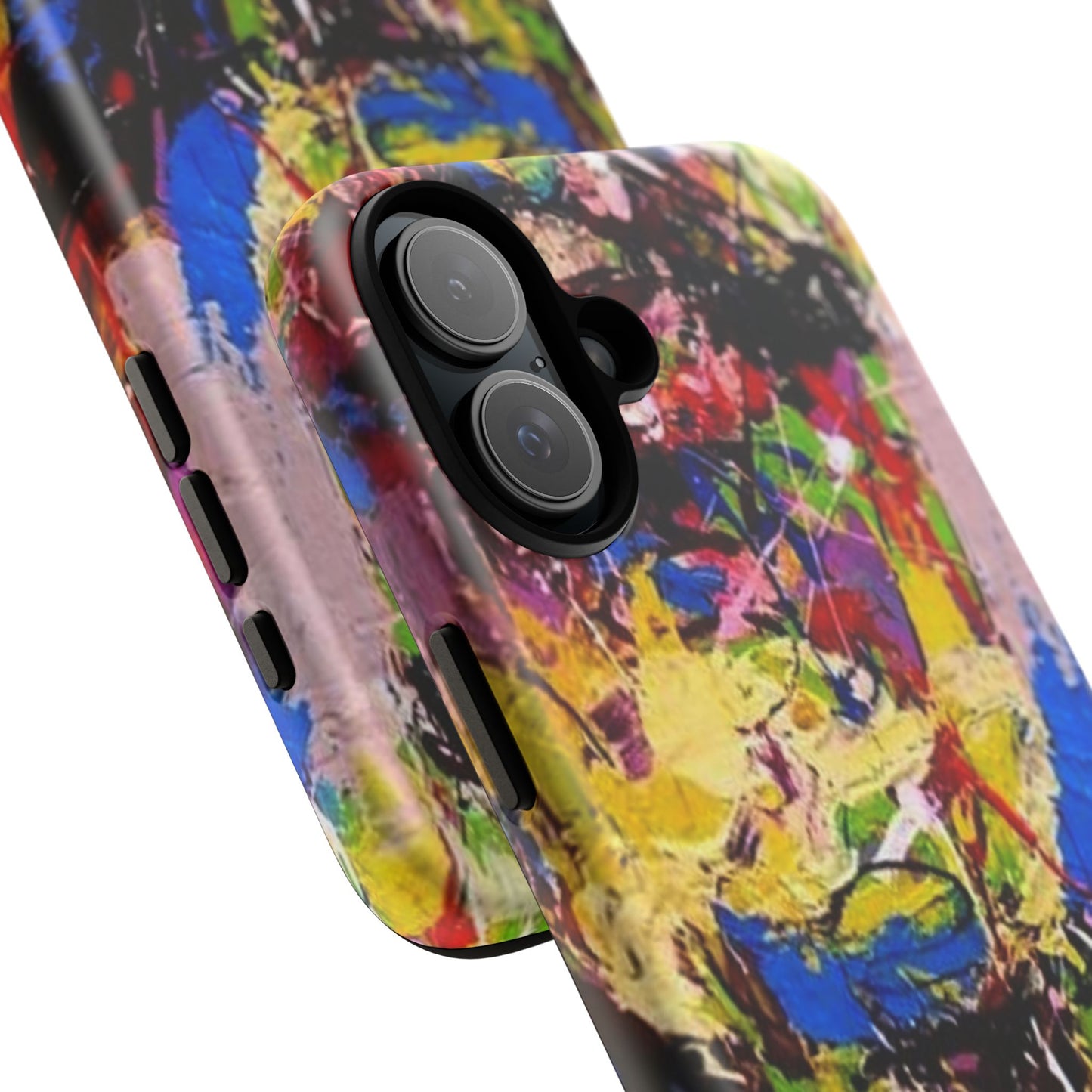 Vibrant Abstract Phone Case - Tough Cases for Bold Individuals