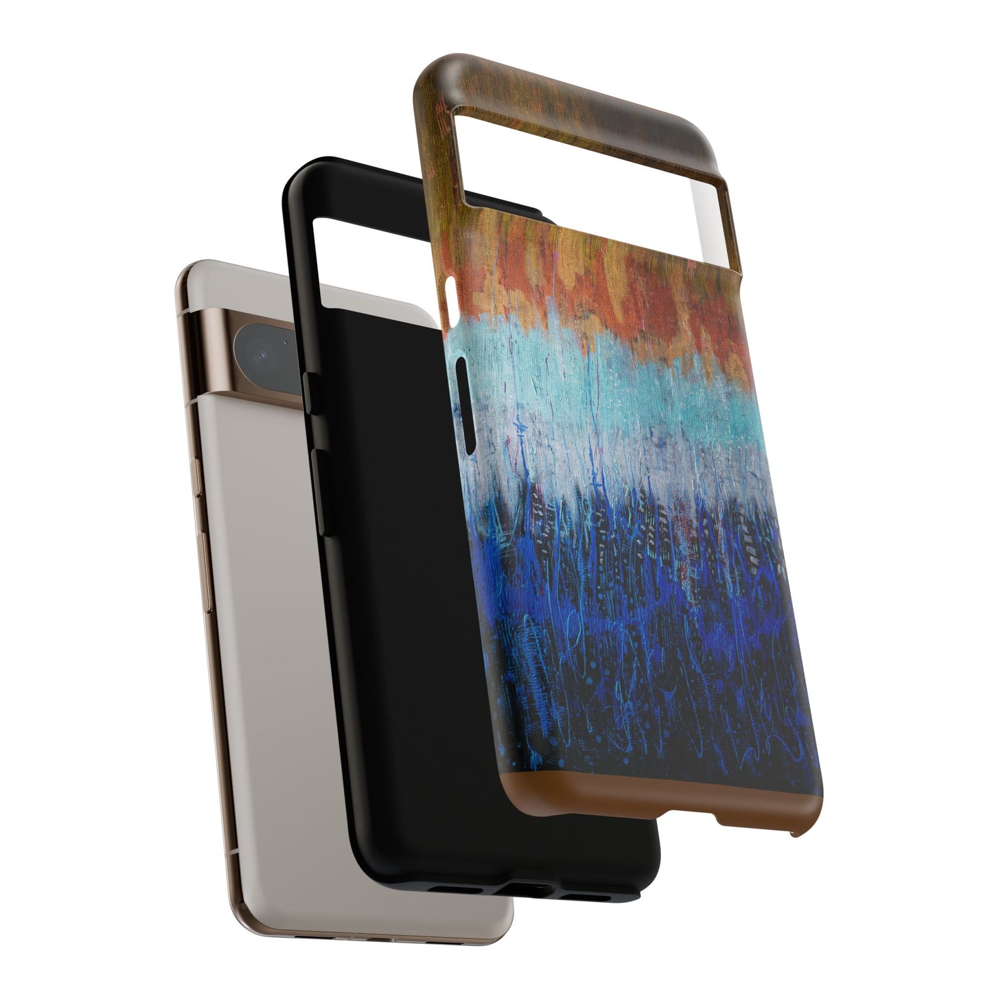 Artistic Tough iPhone Case - Colorful Abstract Design