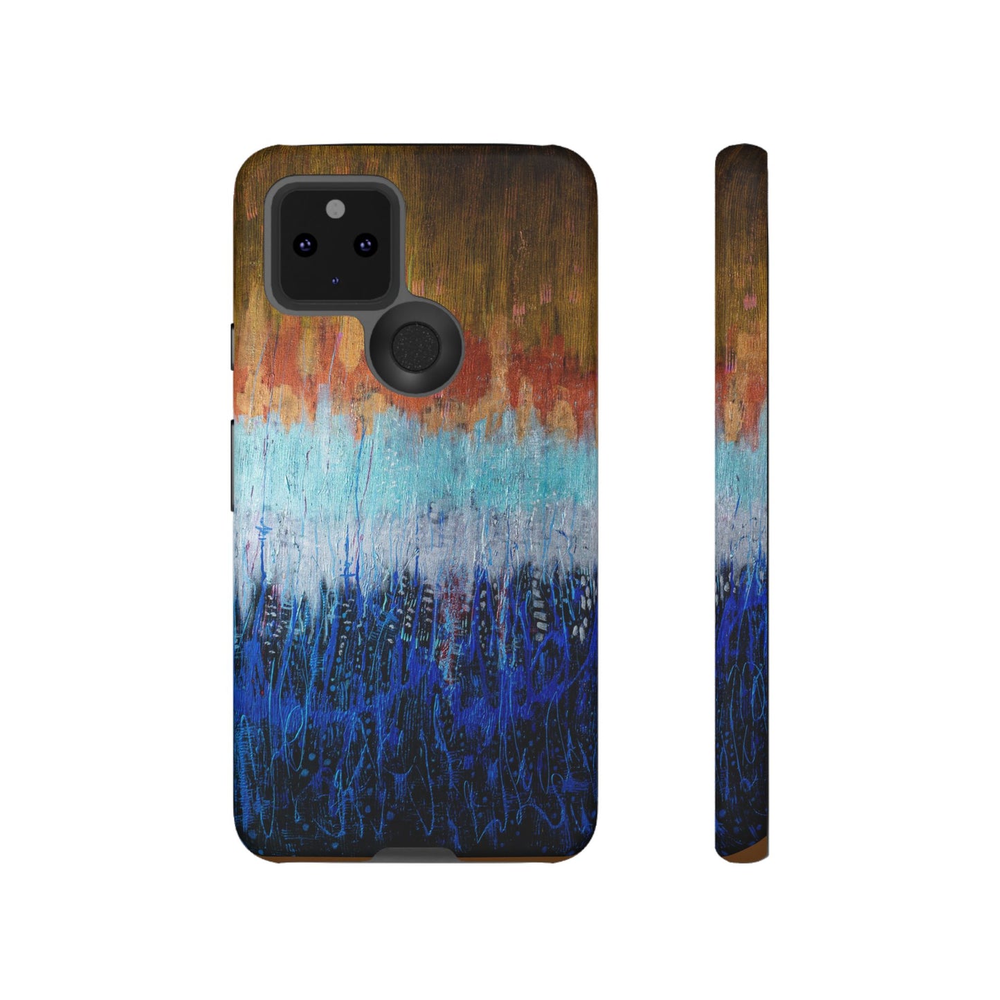 Artistic Tough iPhone Case - Colorful Abstract Design