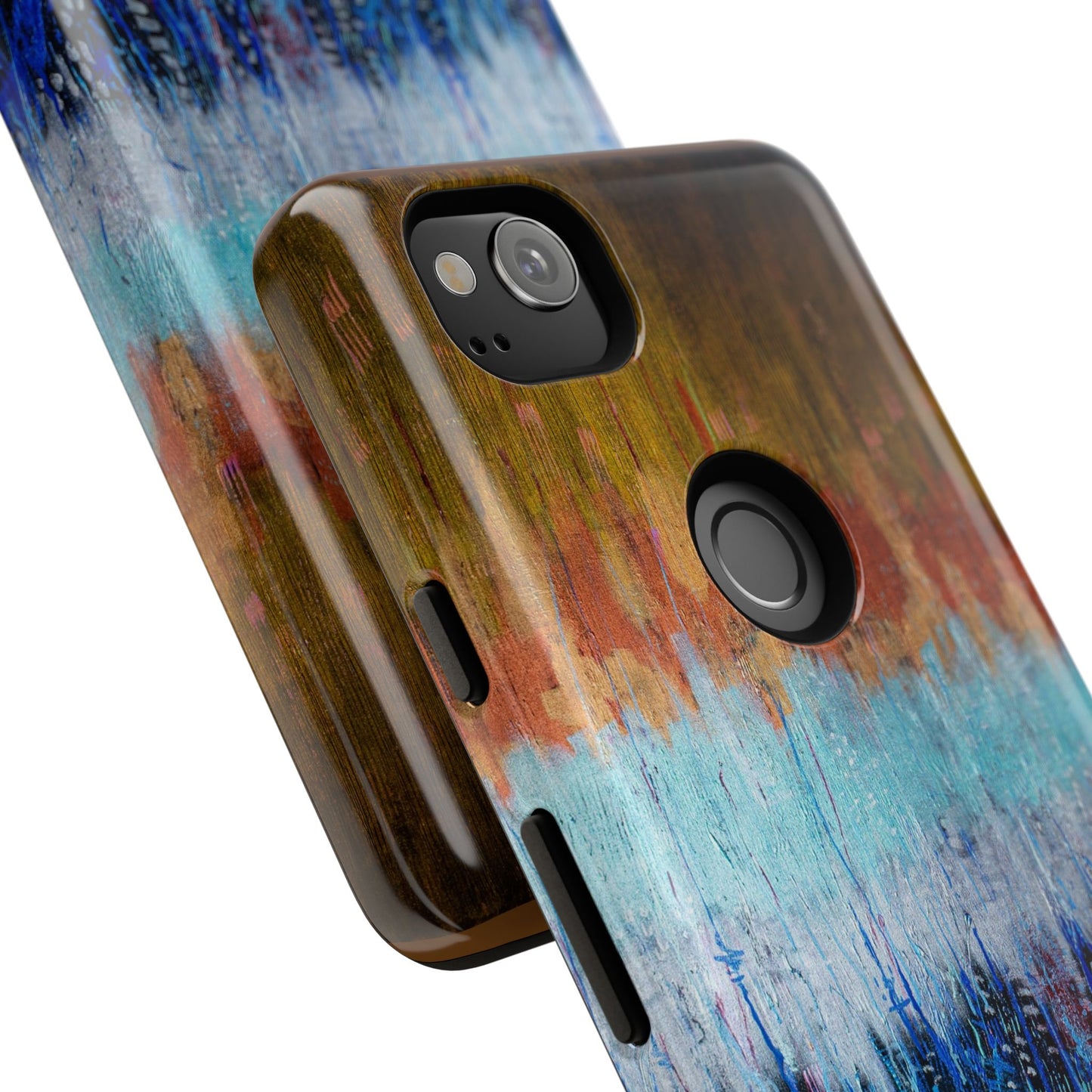 Artistic Tough iPhone Case - Colorful Abstract Design