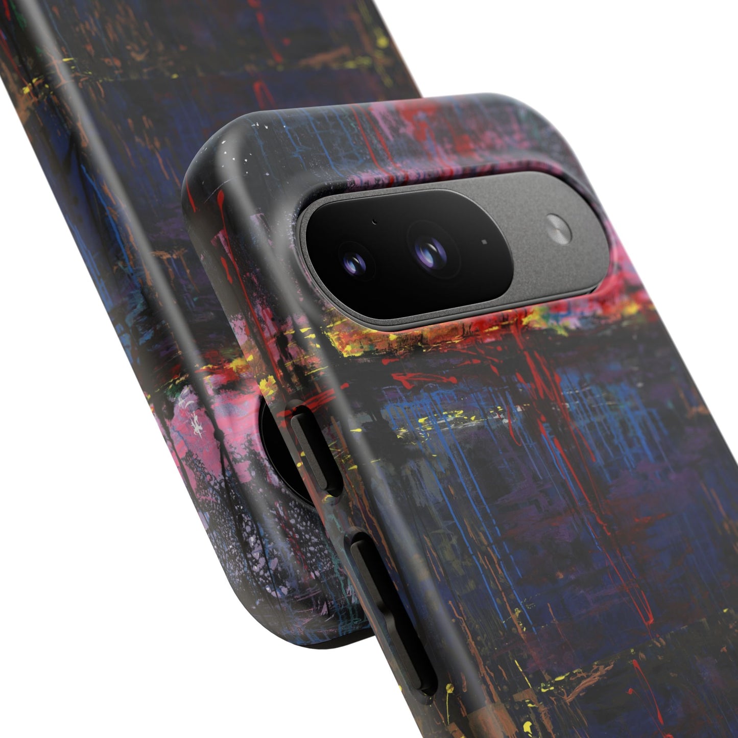Artistic Tough Cases - Colorful Abstract Phone Case for Creative Souls- Illumination Image