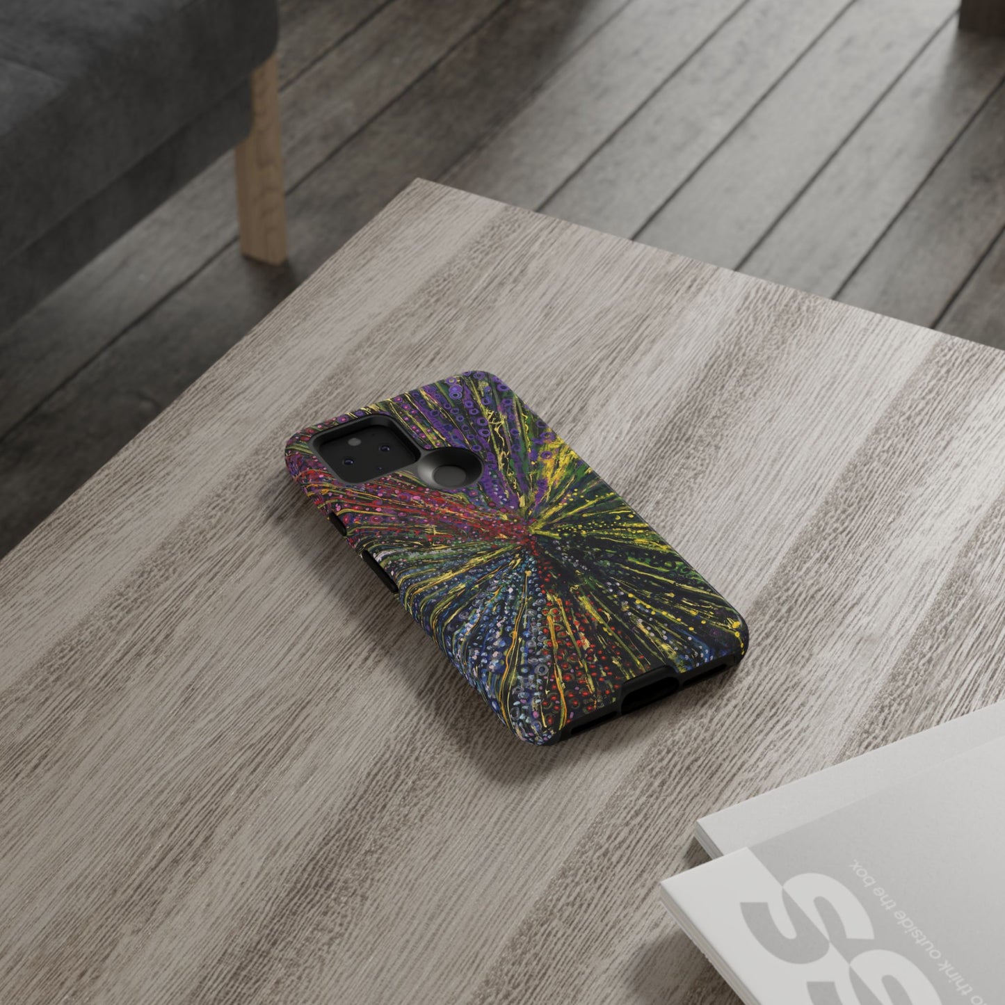Stylish Abstract Phone Case for Trendsetters - The Last Dance Image