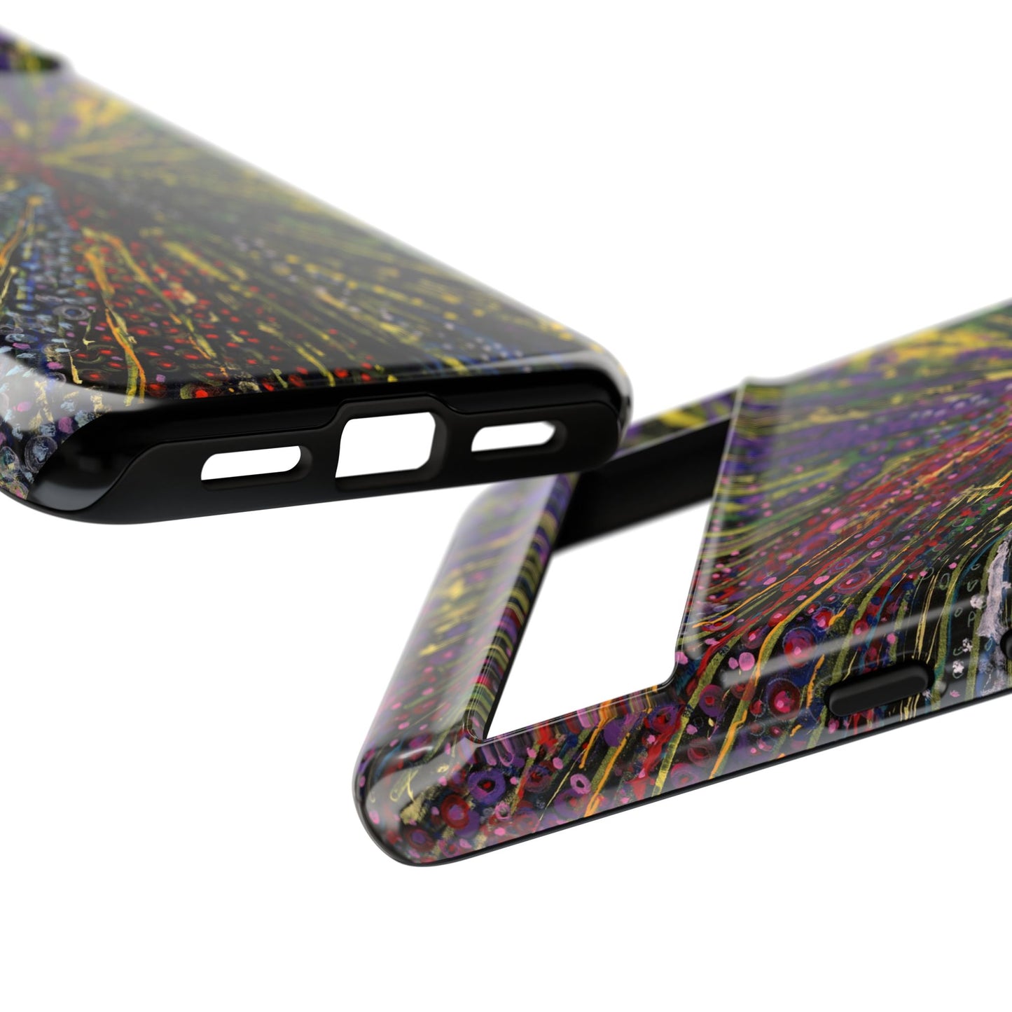 Stylish Abstract Phone Case for Trendsetters - The Last Dance Image