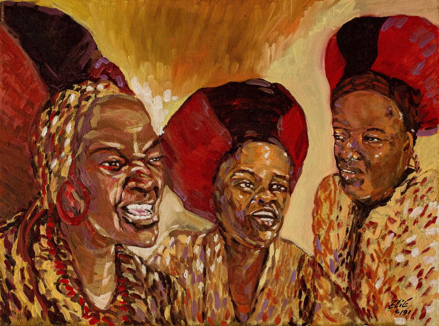 Together We Stand (Luxe Canvas Giclee Print)