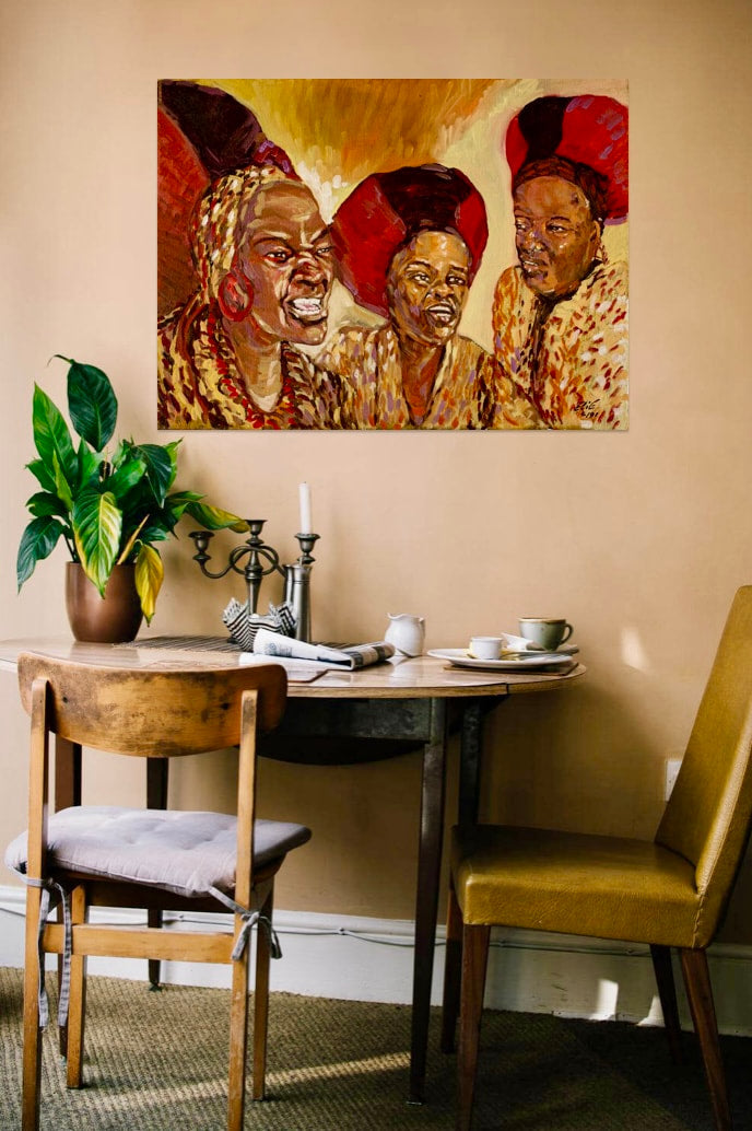 Together We Stand (Luxe Canvas Giclee Print)