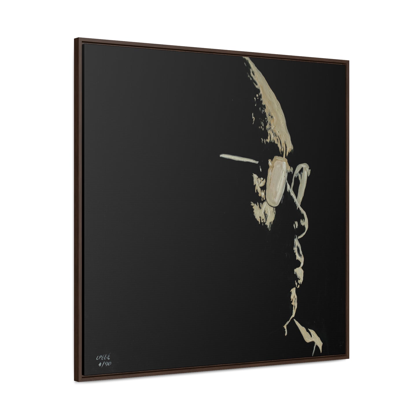 Contemplation - Framed Canvas Print