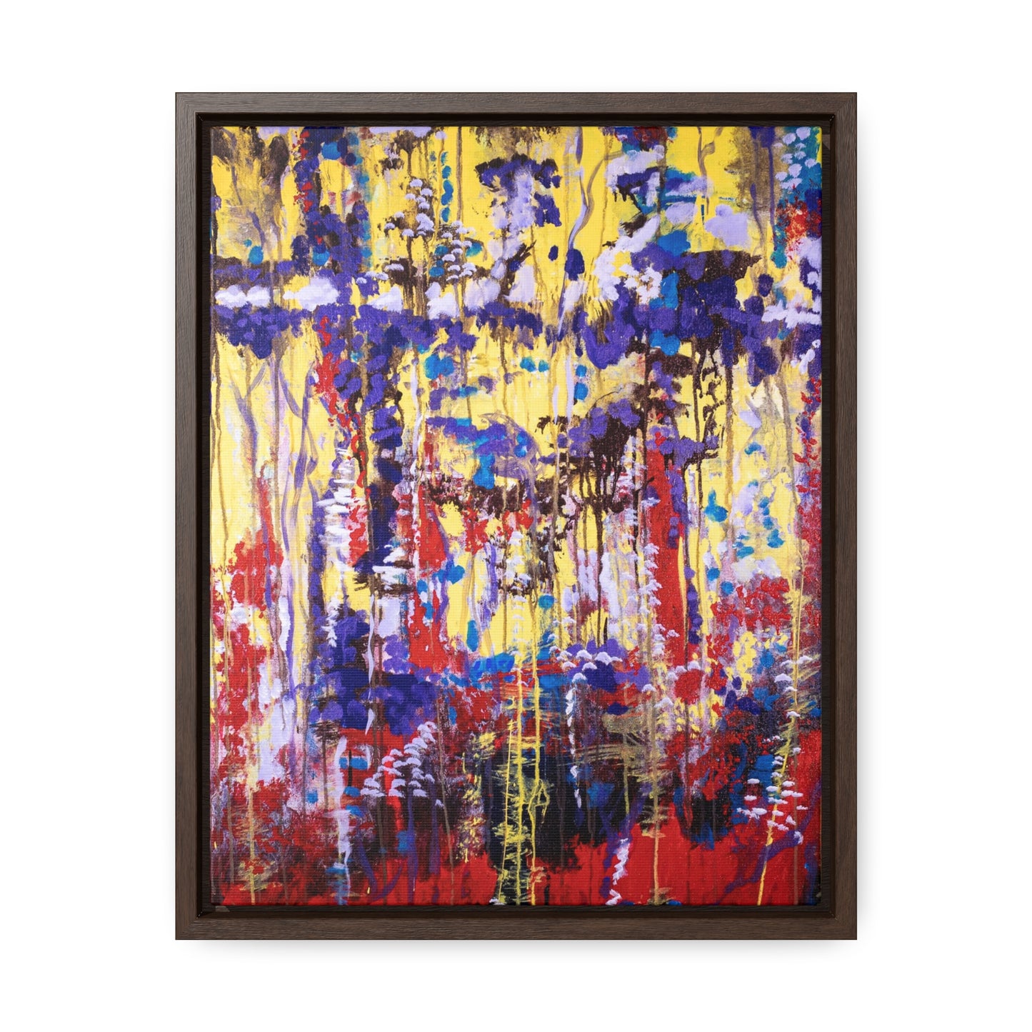 Celebration of Spring - Framed Canvas Print