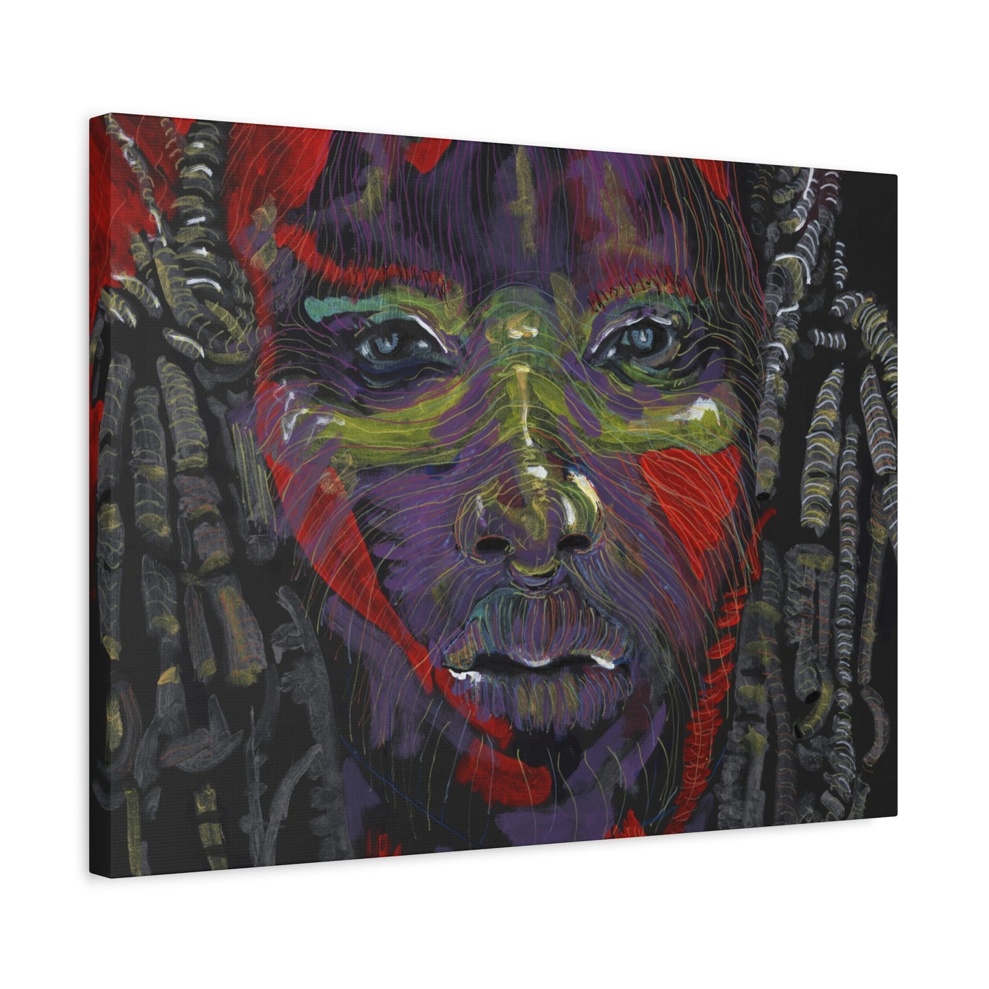 The Warrior - Matte Canvas Print