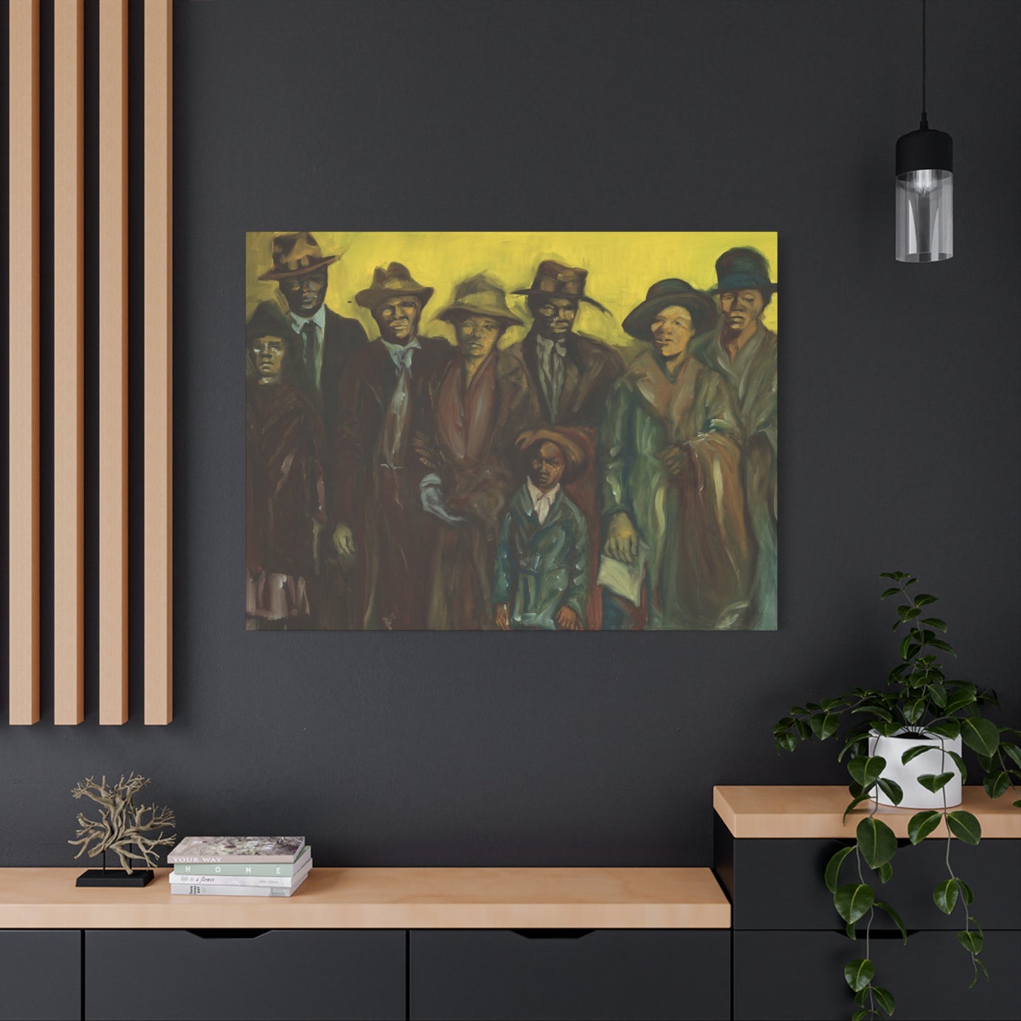 The Immigrants - Matte Canvas Prints