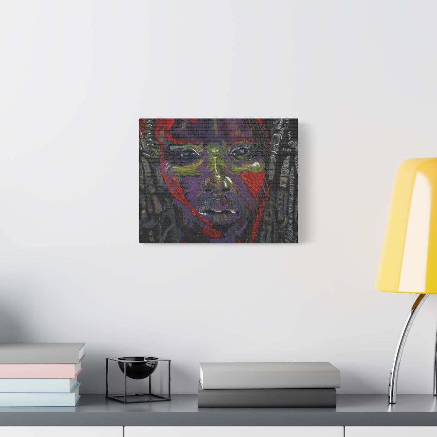 The Warrior - Matte Canvas Print