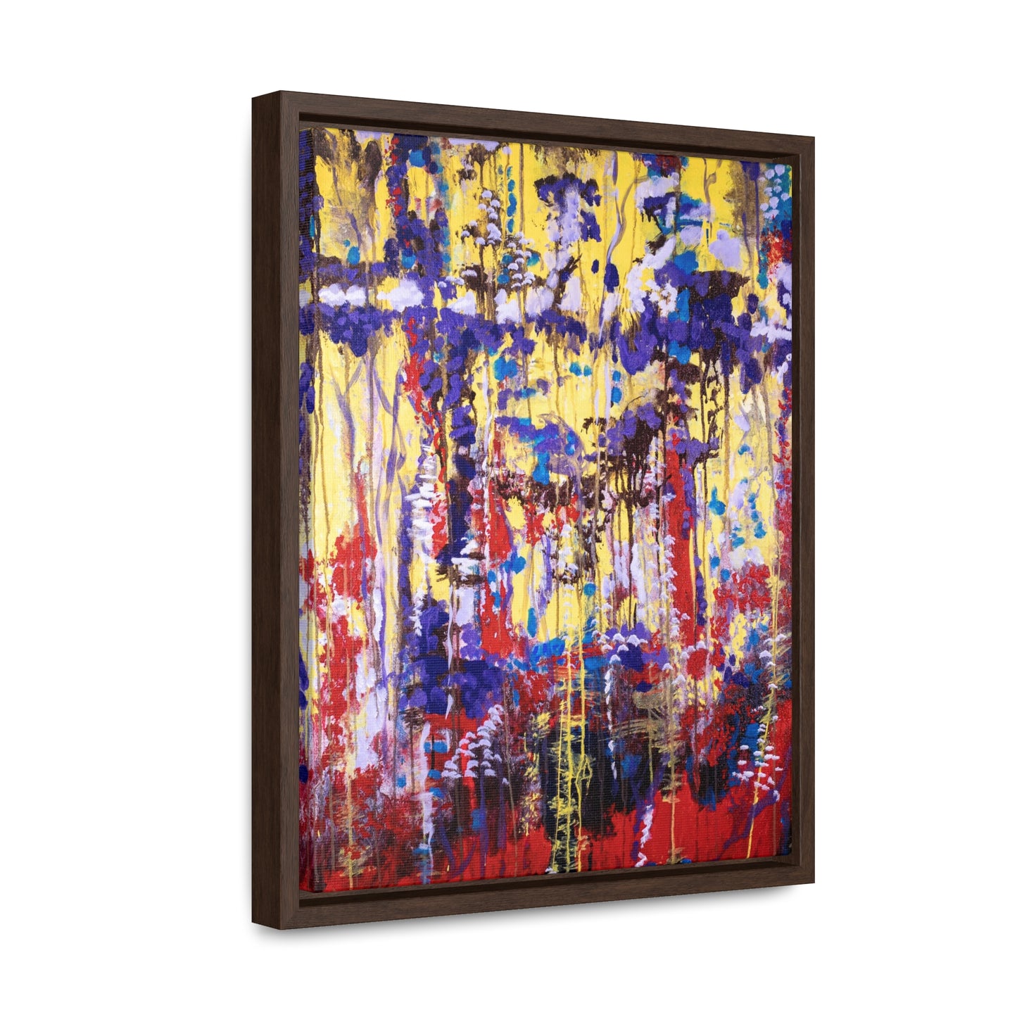 Celebration of Spring - Framed Canvas Print