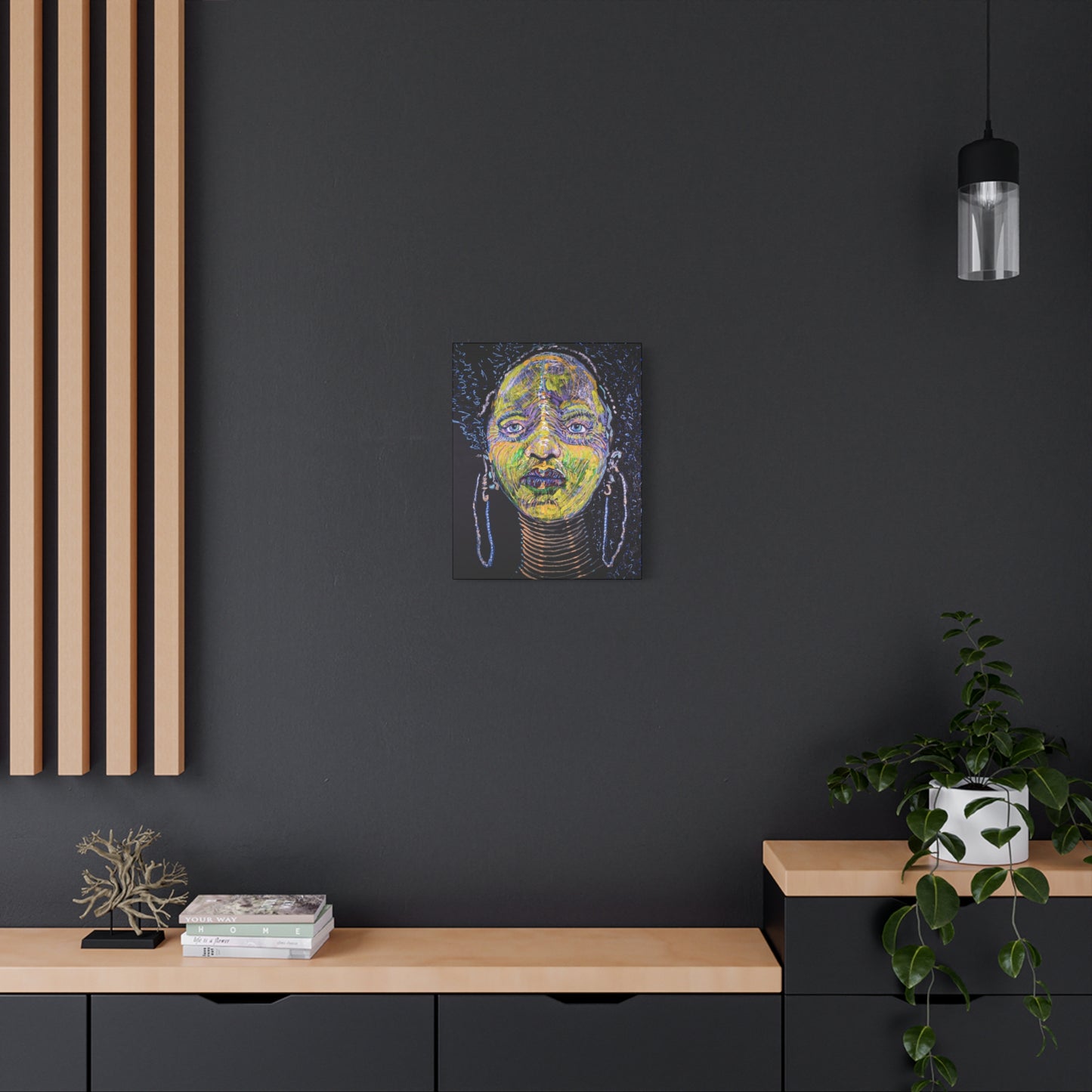 Native Daughter - Matte Canvas Print