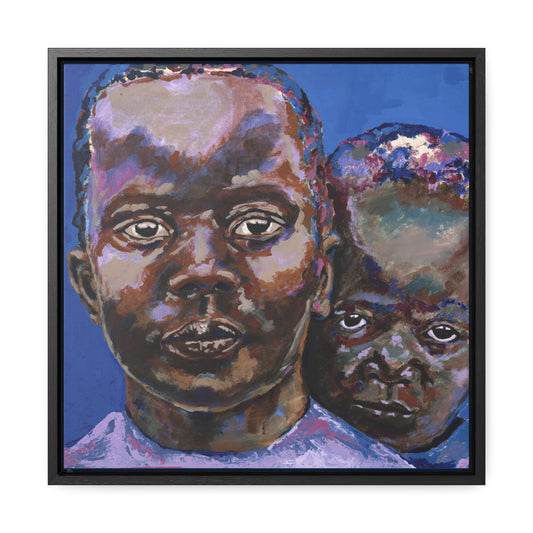 We See You - Framed Canvas Print
