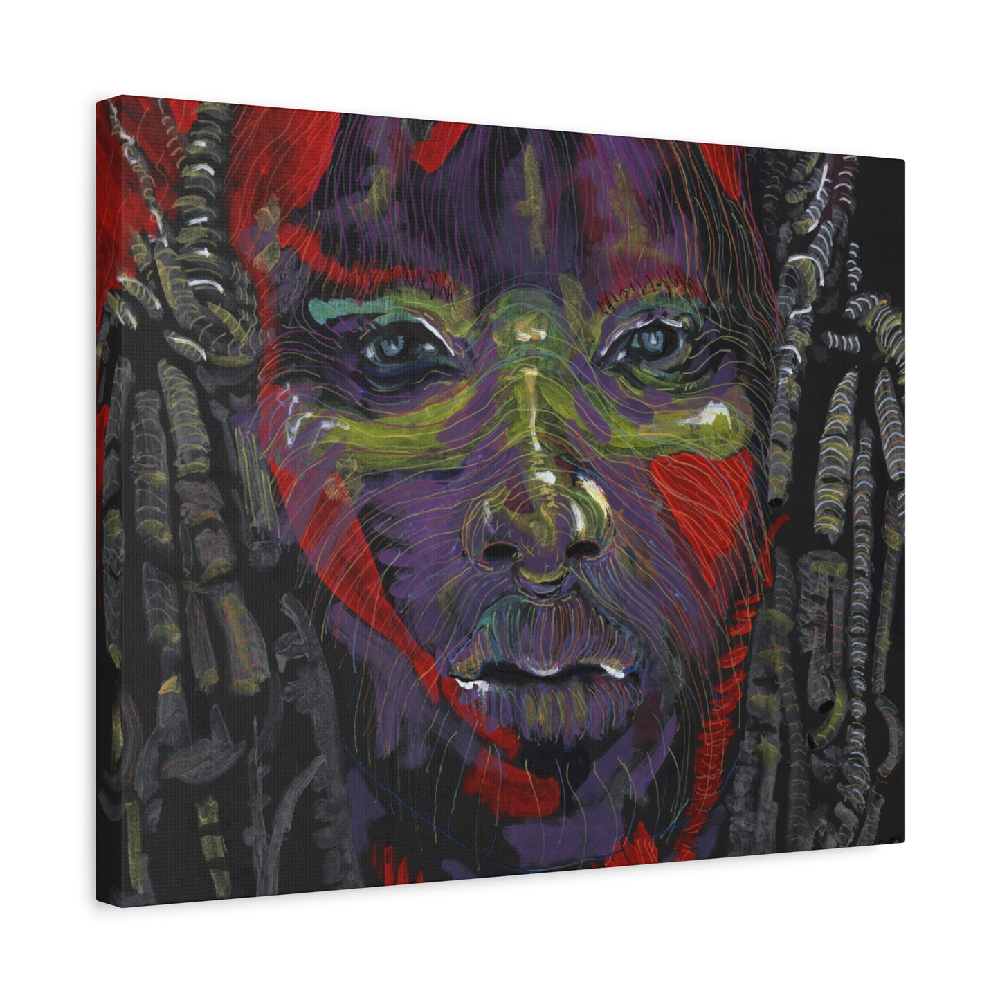 The Warrior - Matte Canvas Print
