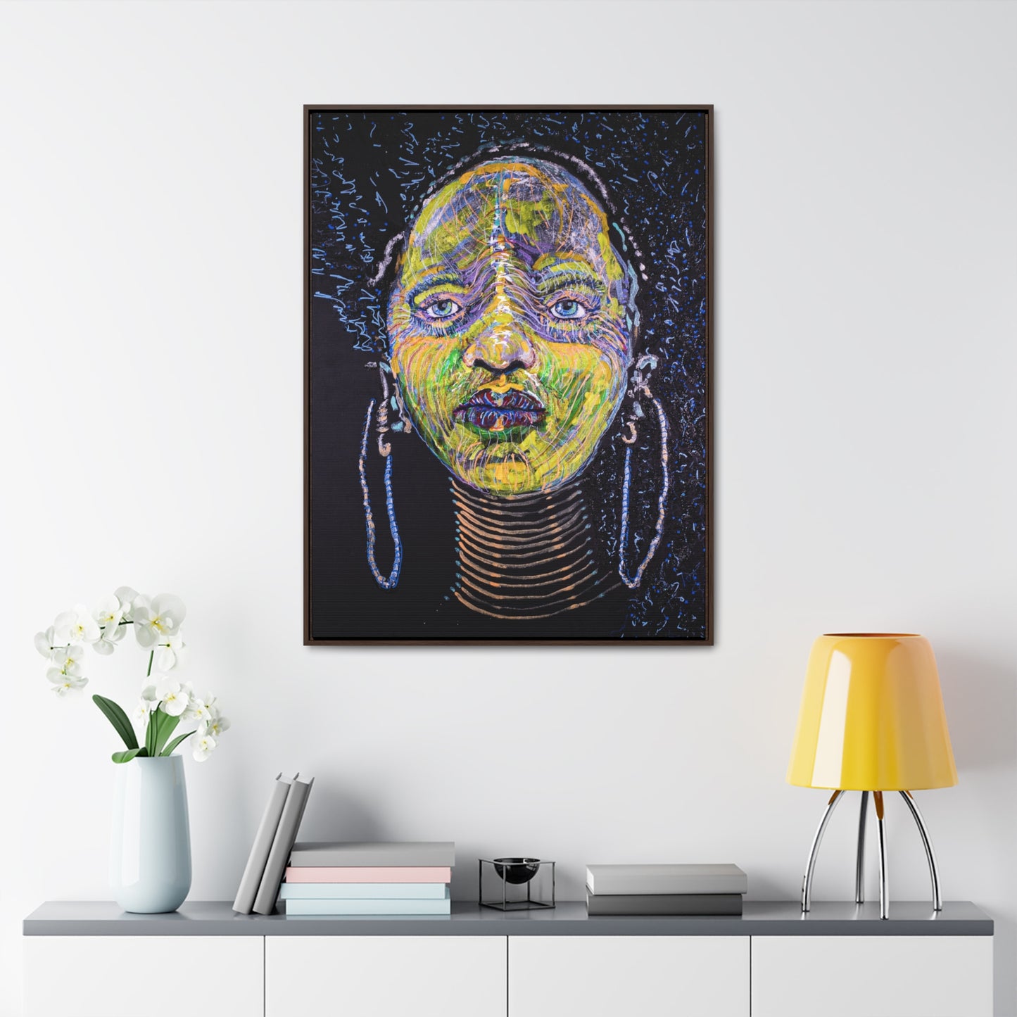 Native Daughter - Framed Canvas Print