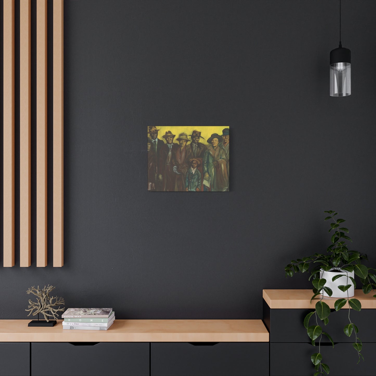 The Immigrants - Matte Canvas Prints