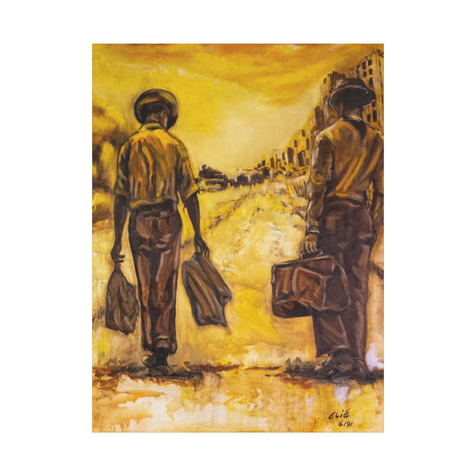 Going Home - Matte Canvas Print