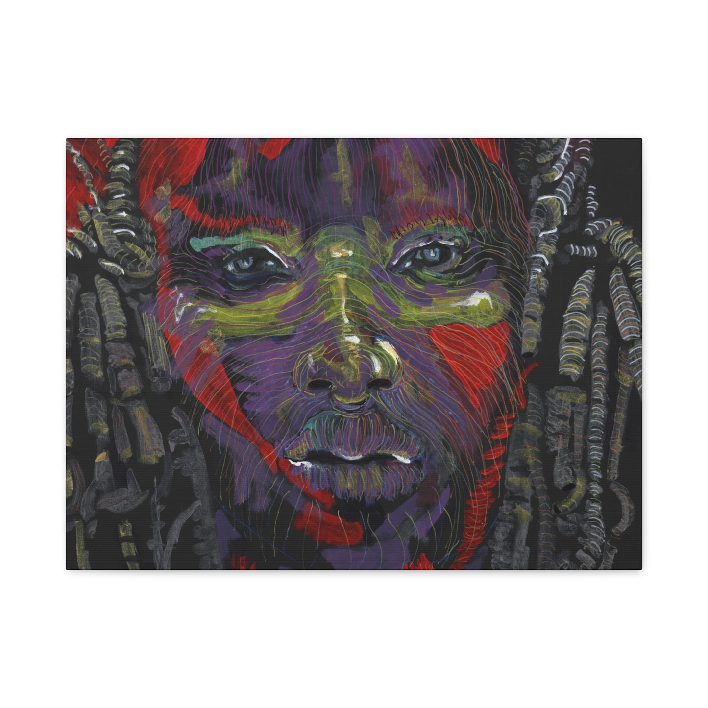 The Warrior - Matte Canvas Print