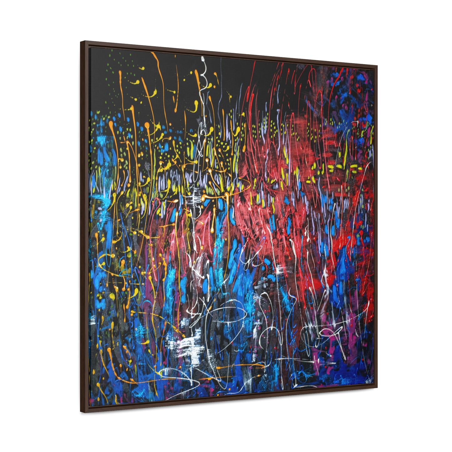 Passion of Life - Framed Canvas Print