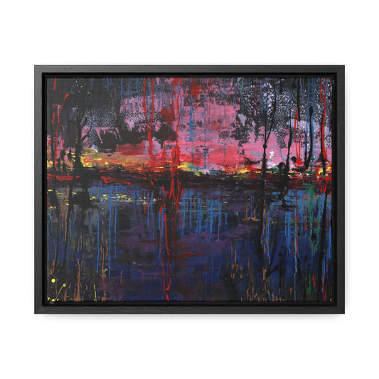Illumination - Framed Canvas Print