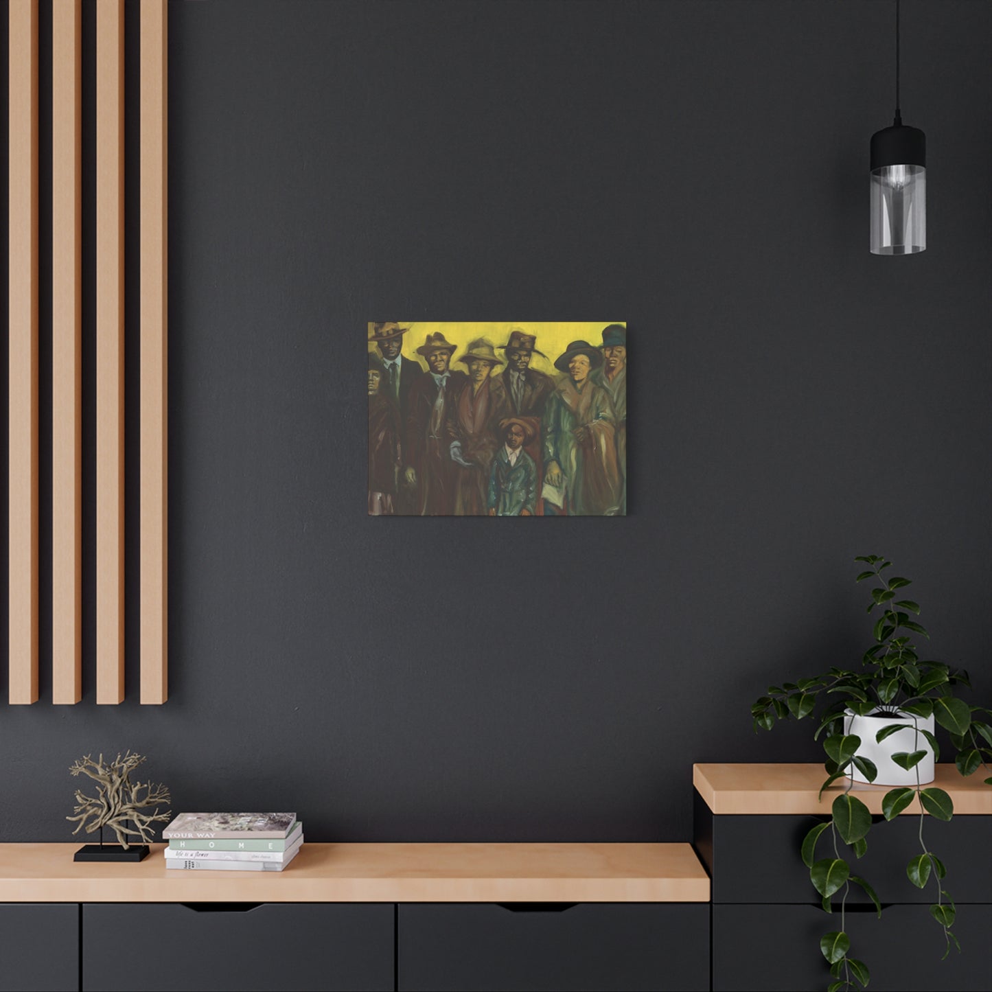 The Immigrants - Matte Canvas Prints