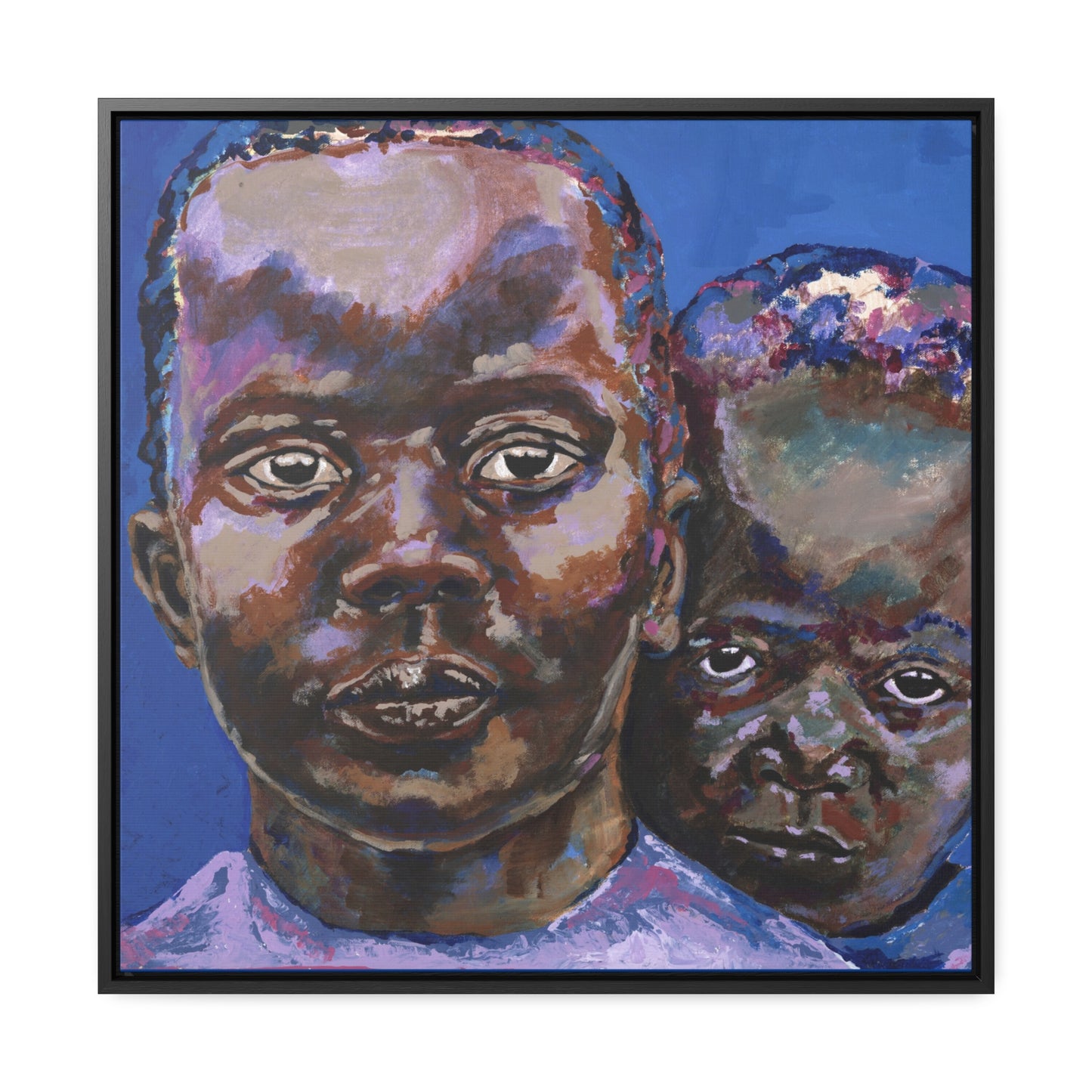 We See You - Framed Canvas Print