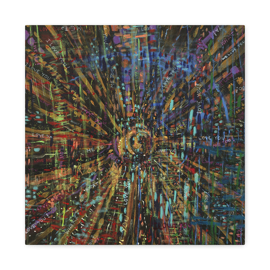 I Love You - Matte Canvas Print