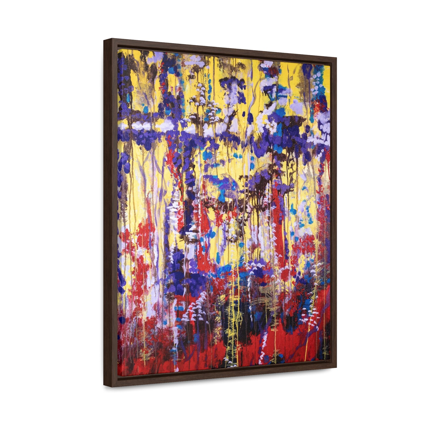 Celebration of Spring - Framed Canvas Print
