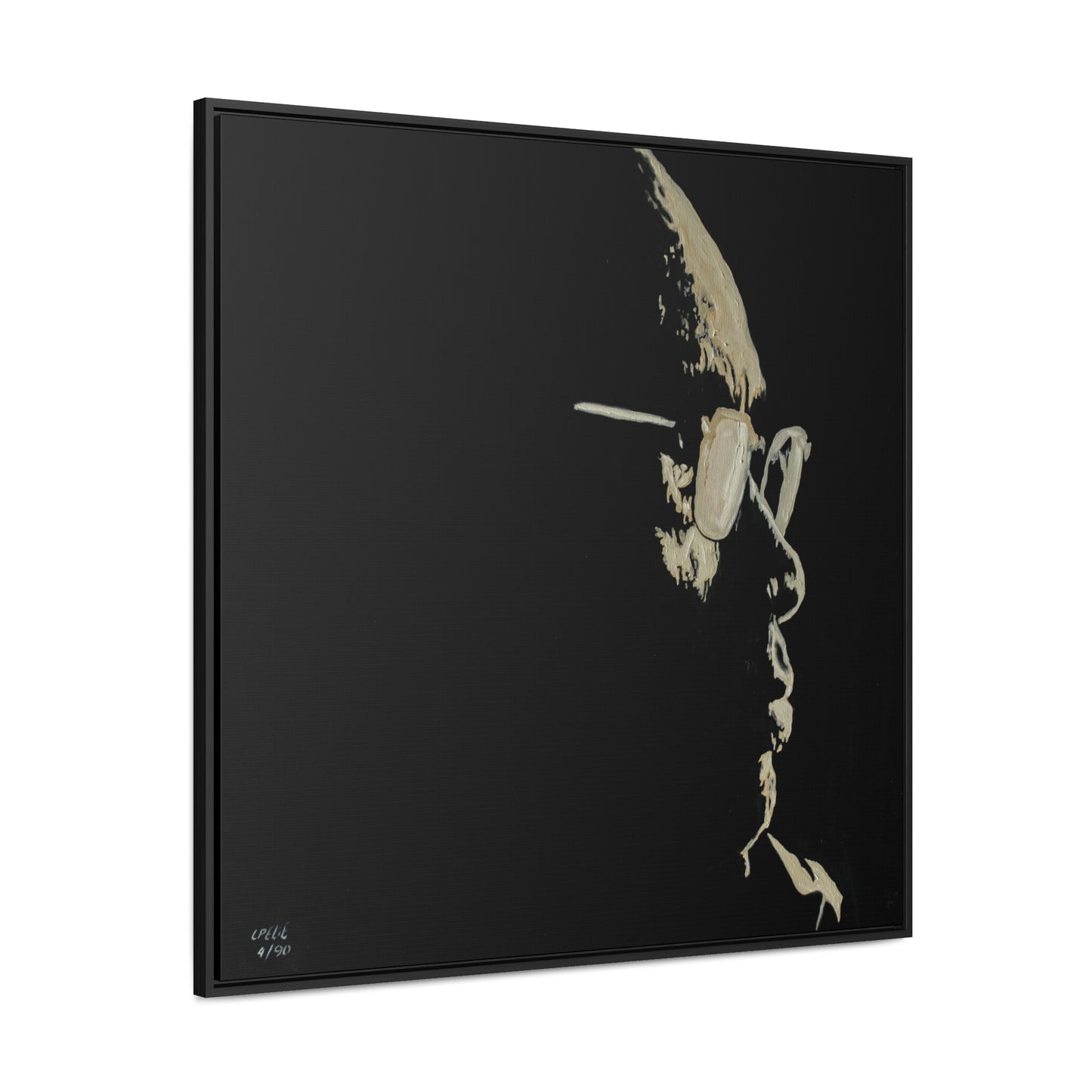 Contemplation - Framed Canvas Print