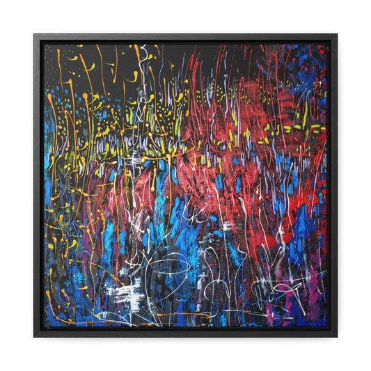 Passion of Life - Framed Canvas Print