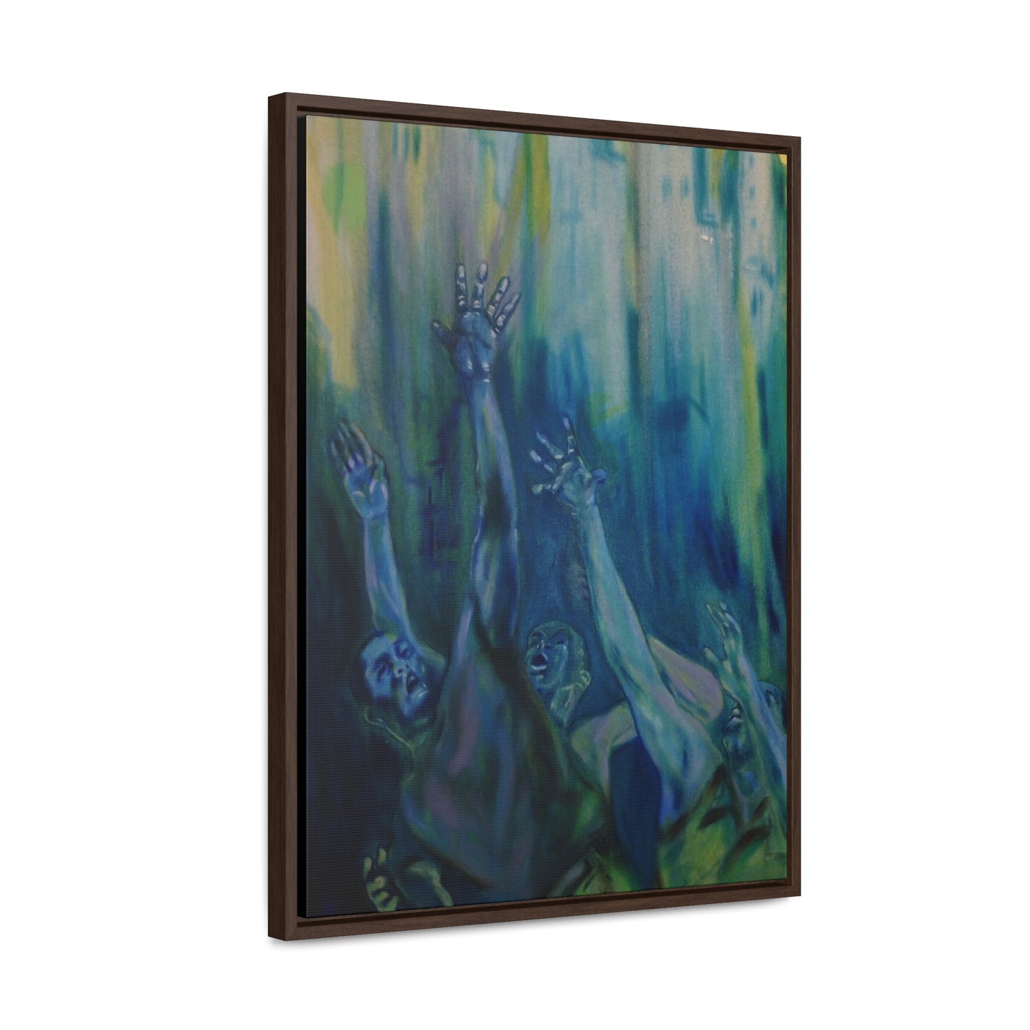 Thrust to Freedom - Framed Canvas Print