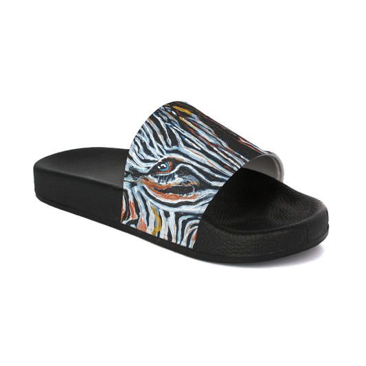 The Twin Zebras Image - Women's Slide Sandals