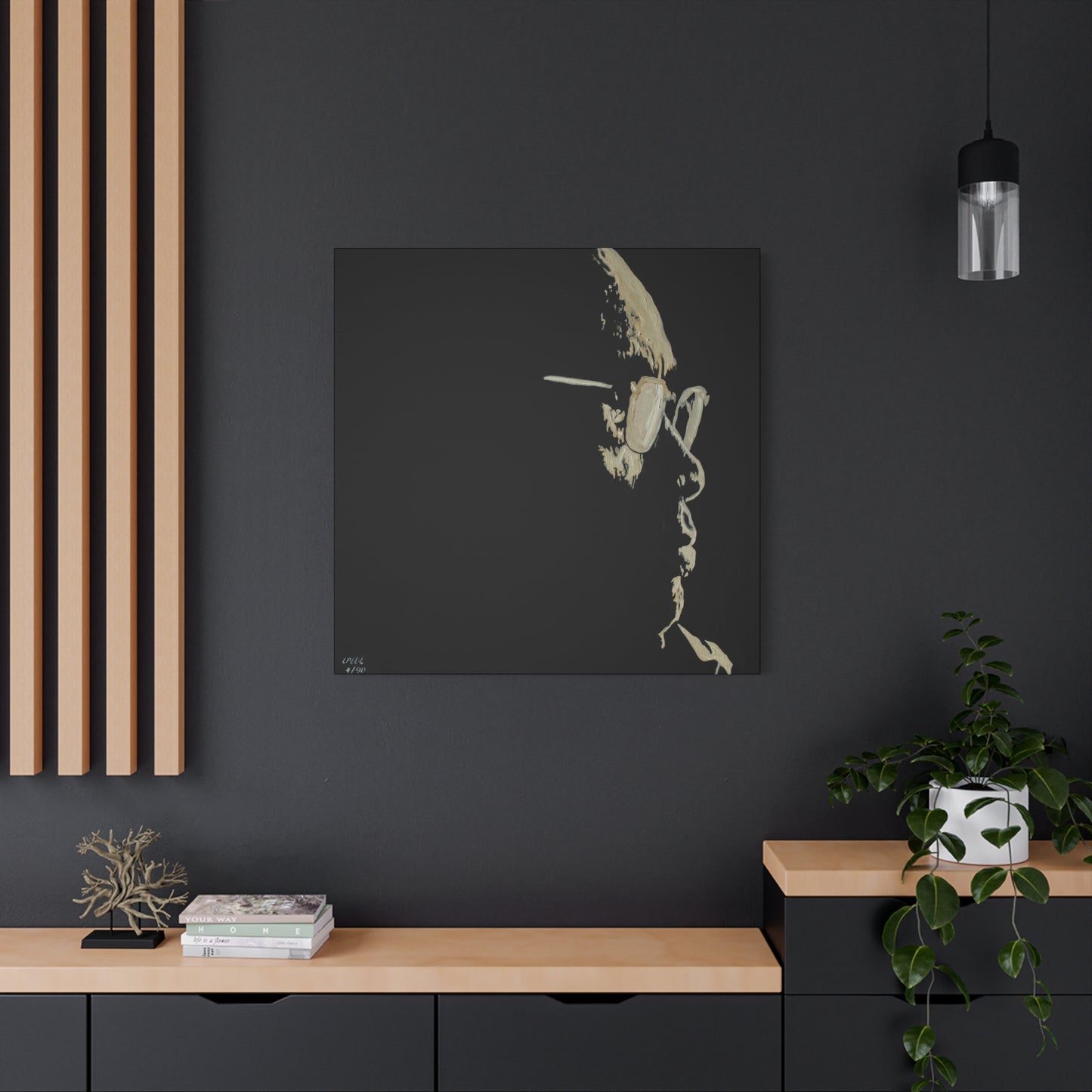 Contemplation - Matte Canvas Print