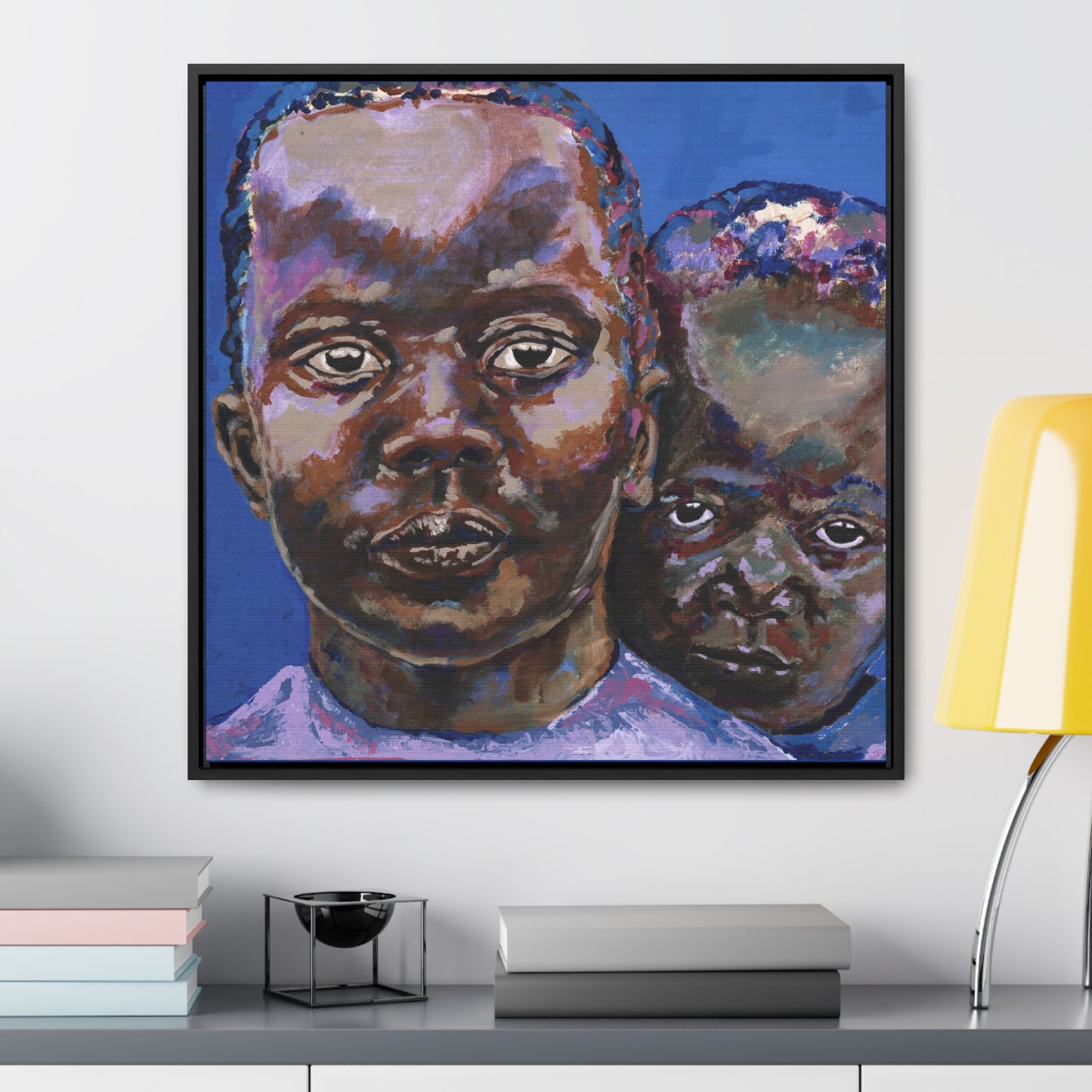 We See You - Framed Canvas Print