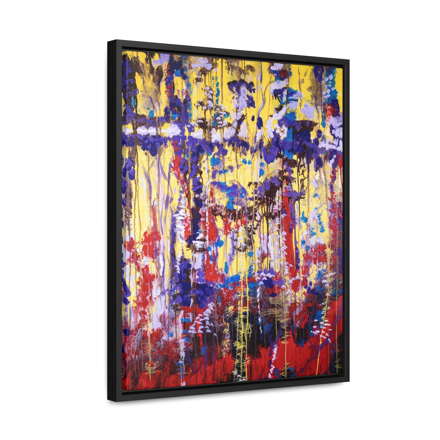 Celebration of Spring - Framed Canvas Print