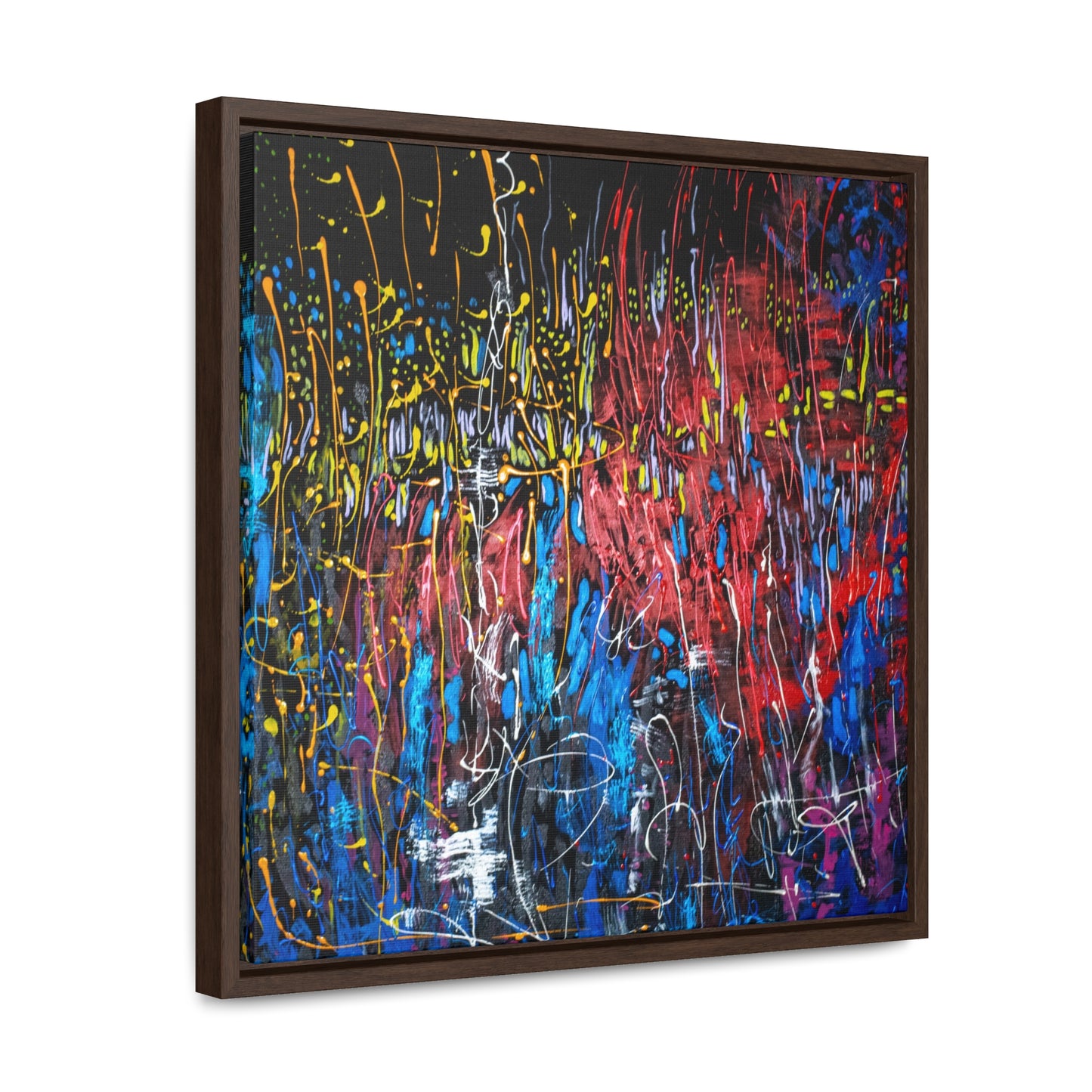 Passion of Life - Framed Canvas Print